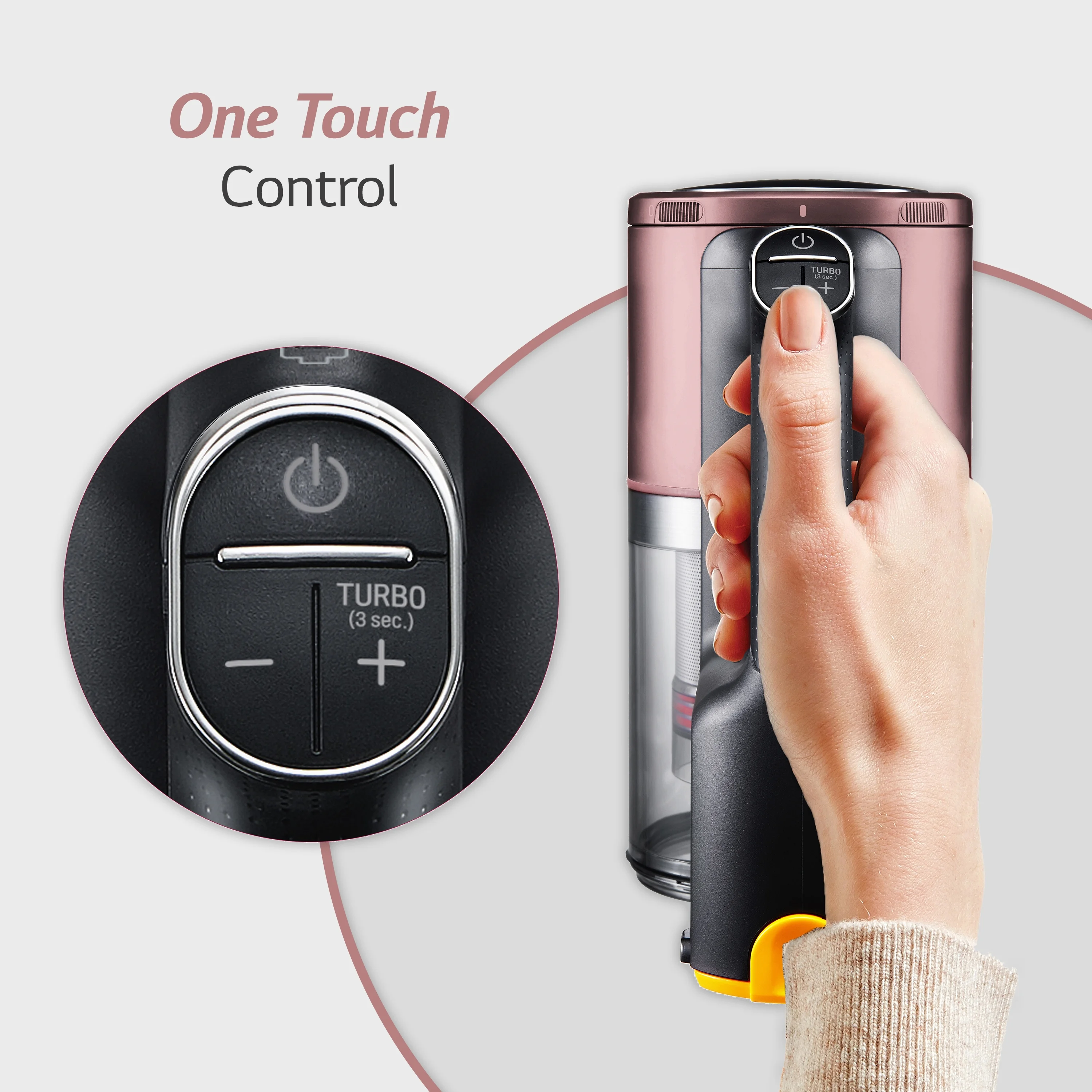 LG Cord Zero A9 Cordless Stick Vacuum - A912PM, Lightweight, Powerful Suction, Pet Hair, Hard Floor, Carpet, HEPA Filter, Self-Cleaning Brushroll, LED Headlights, Rechargeable, Multi-Surface - Image 7