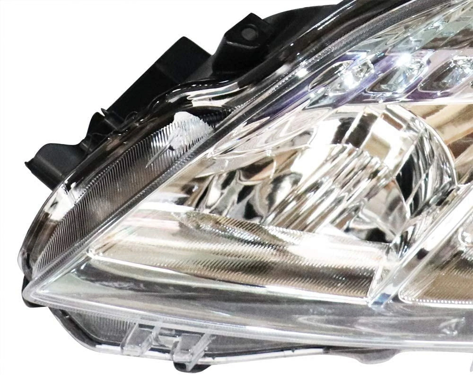 Anqidi Halogen Model LH+RH Headlights Headlamps Assembly Set for 2010-2011 Toyota Prius - Image 6