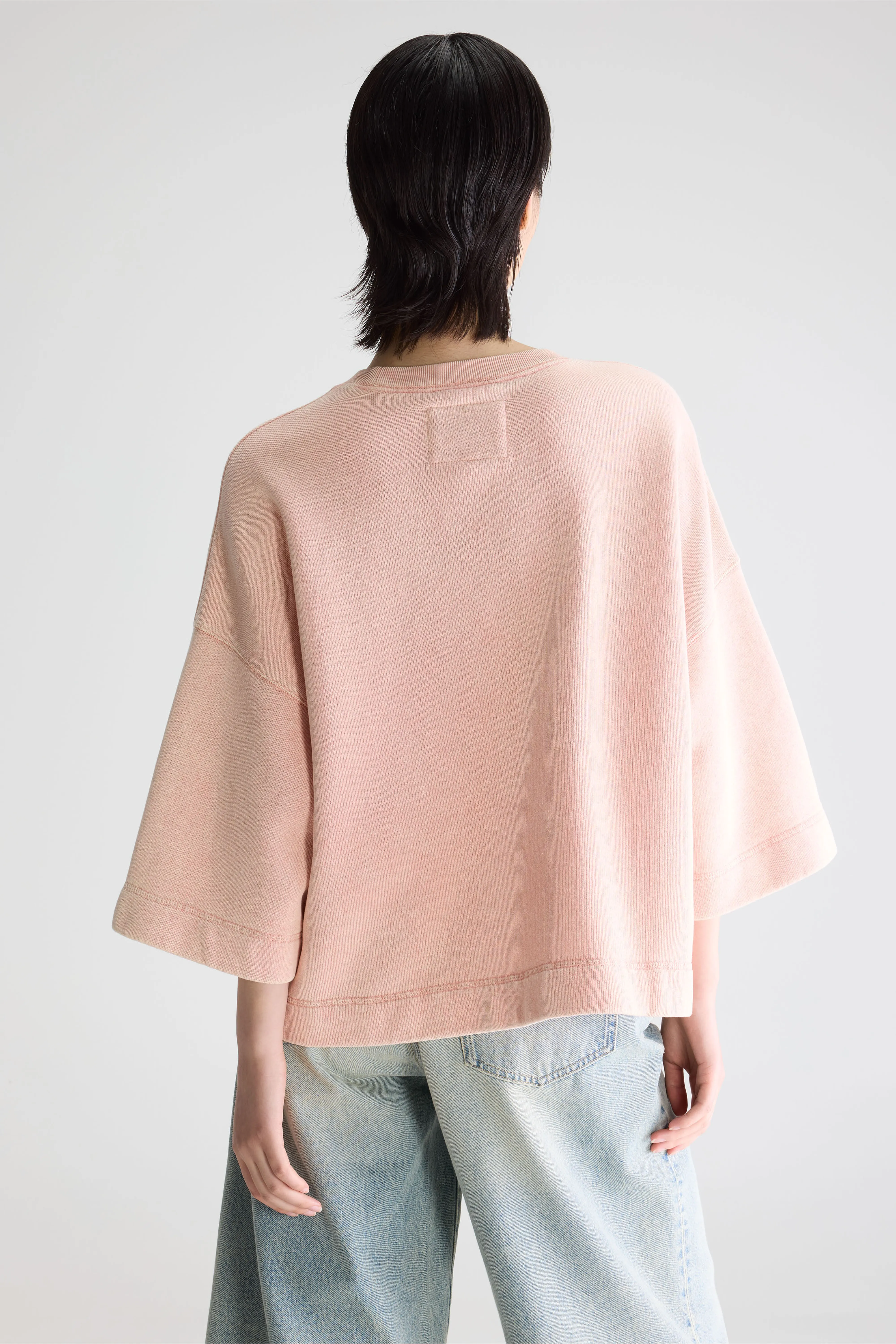 Bellerose Farlol short-sleeve sweatshirt  (261 / W / ROSETTE)
