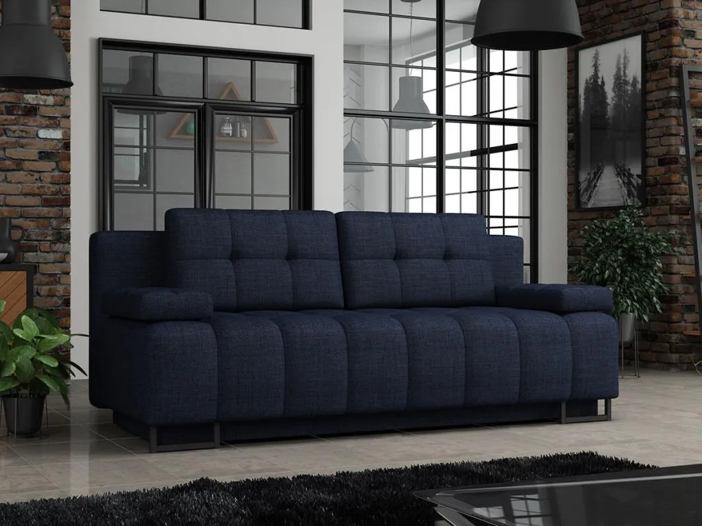 Sofá-cama Alkifurniturees 151 Caja de ropa de cama 90x200x90cm Muebles ya montados 17276ZADO