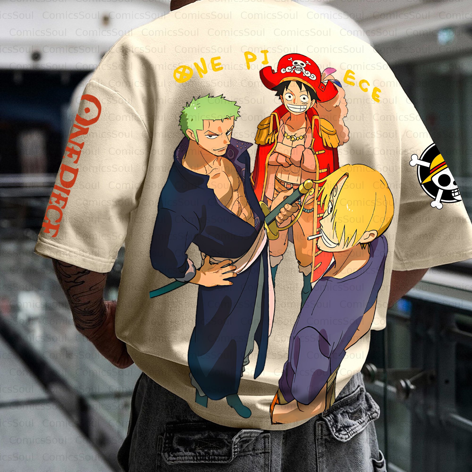 Unisex Anime Inspired Vintage T-Shirt