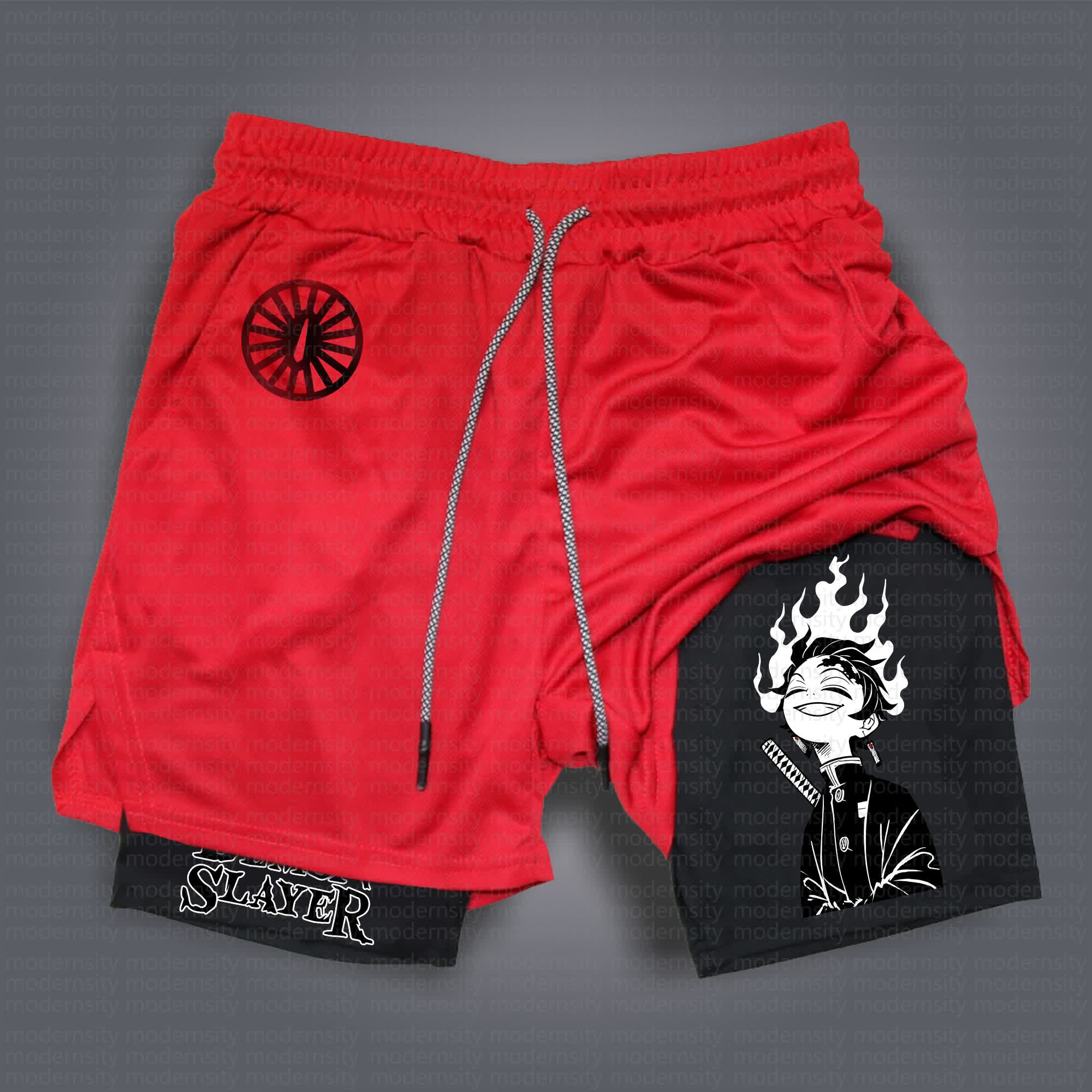 Unisex Casual Anime Streetwear Shorts 丨Comicssoul