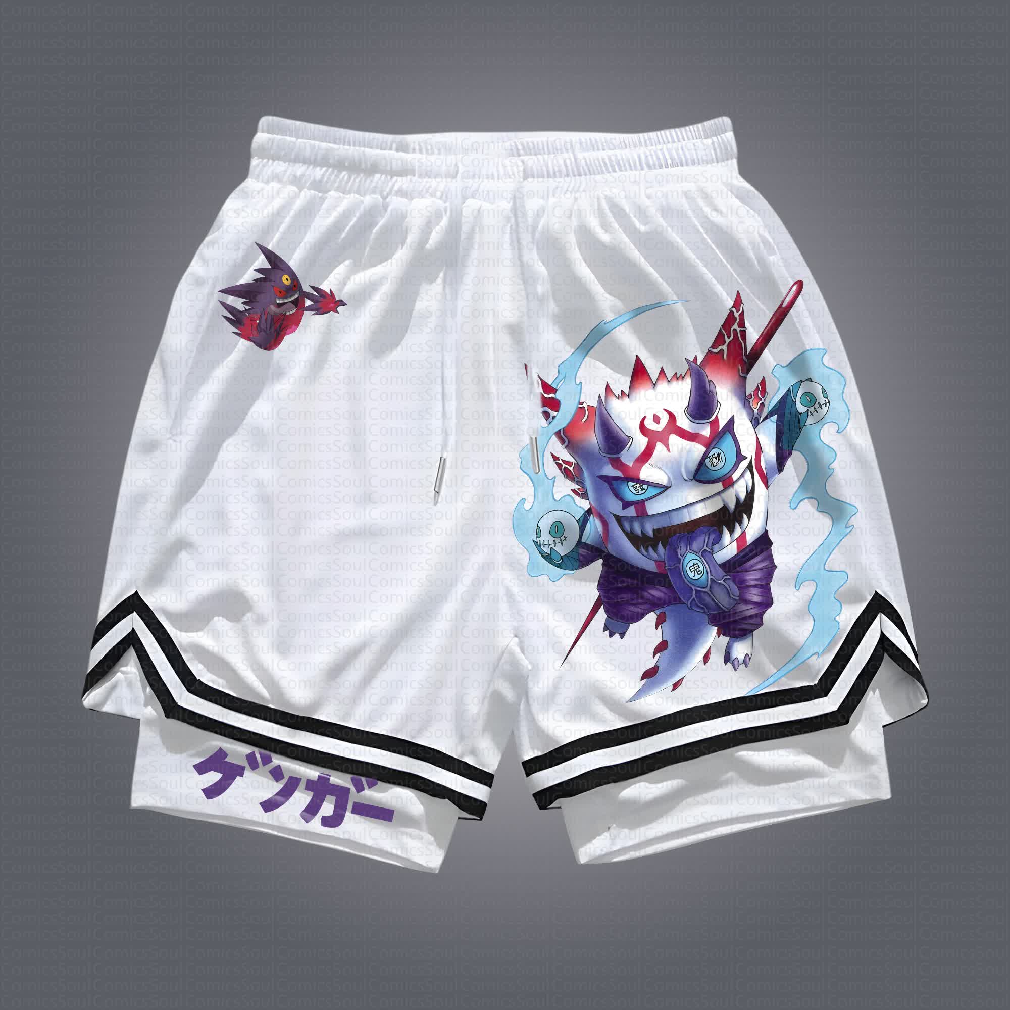 Unisex  “Comicssoul” Casual Anime Streetwear Shorts