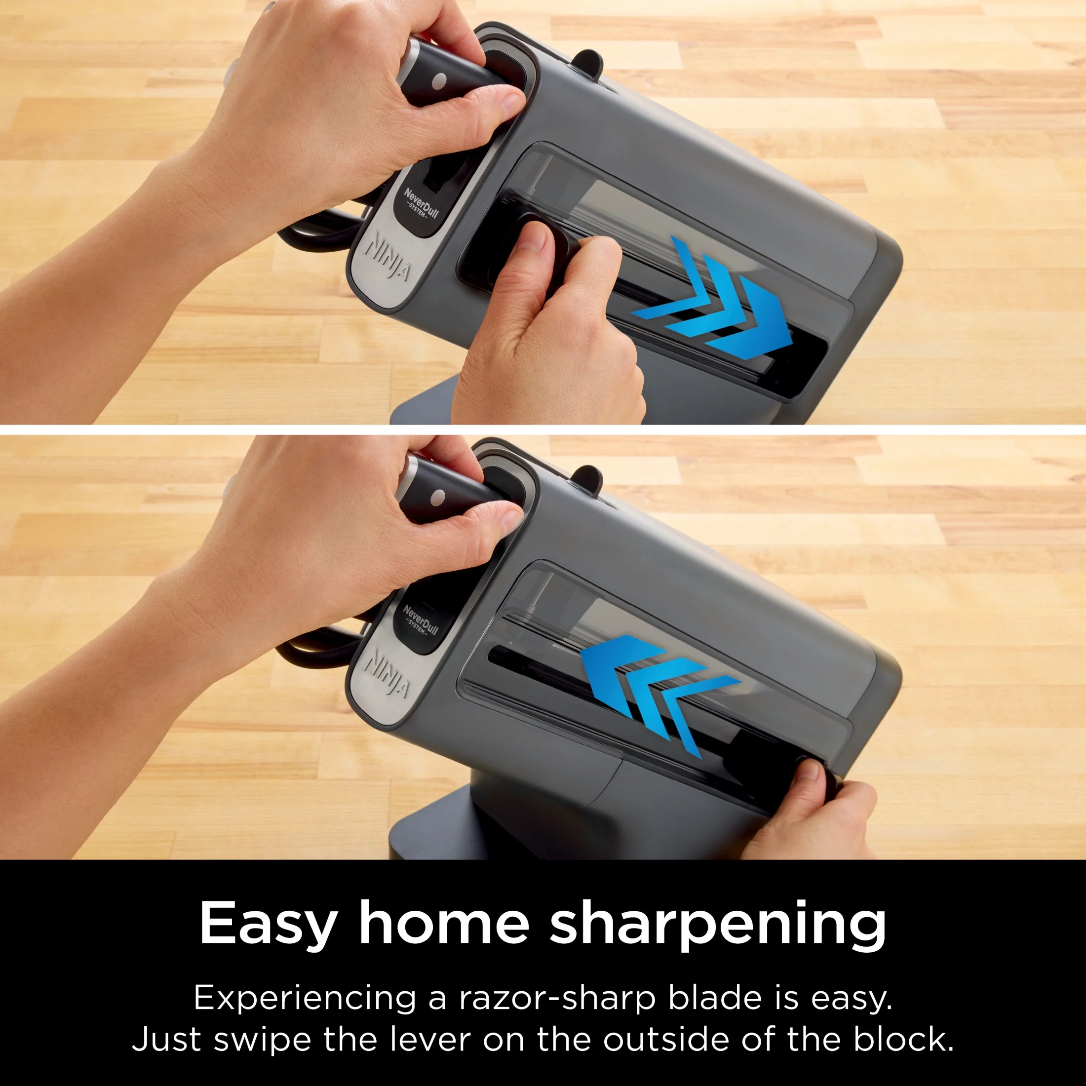 Ninja? NeverDull? 7-Piece Prep Knife System, Essential, Stainless Steel, Built-in Sharpener, K12007BRN - Image 5