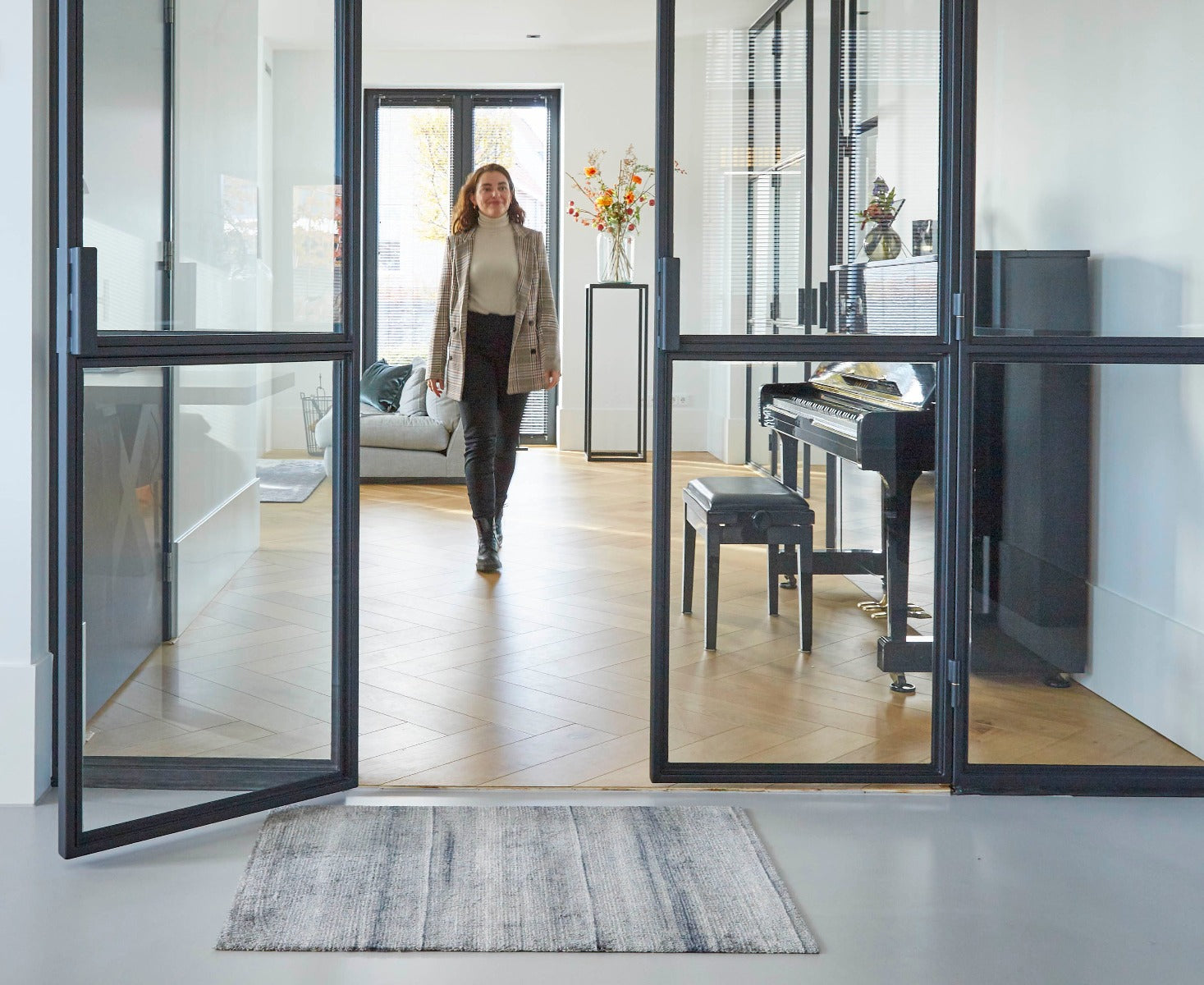 MD Entree - Deurmat - Soft&Deco - Forest - 67 x 100 cm