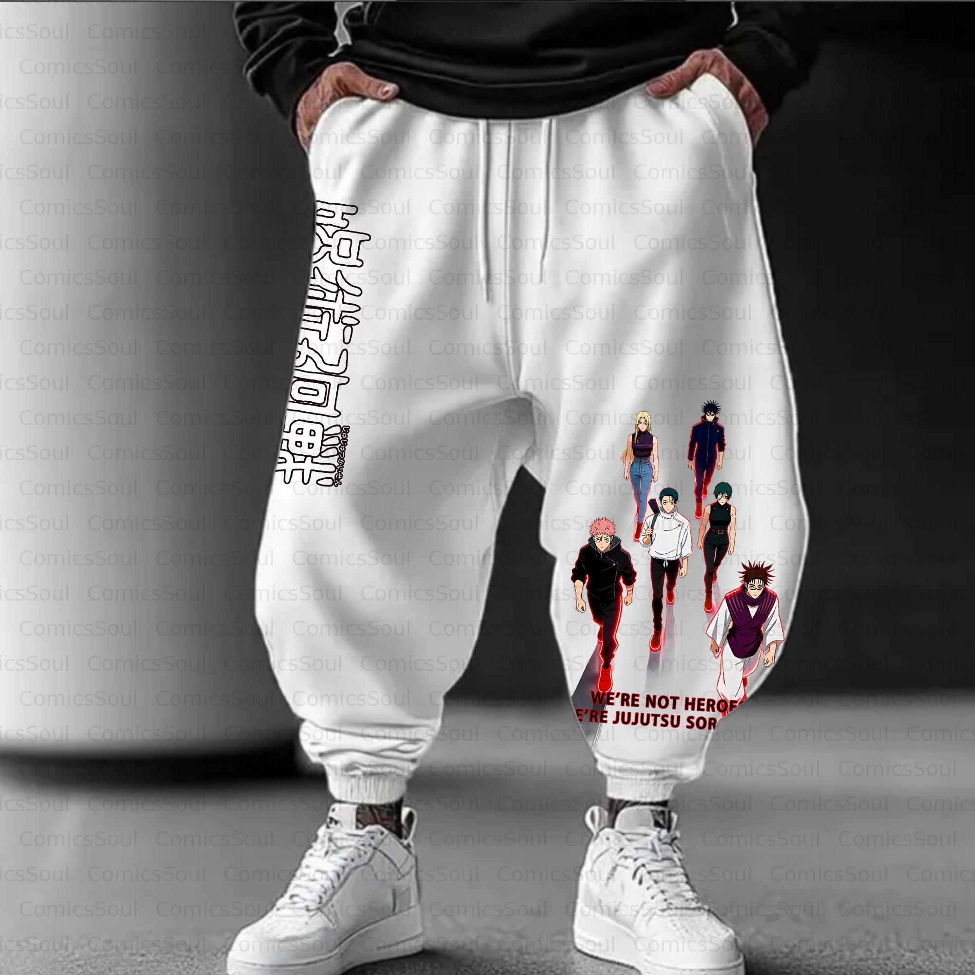 Unisex Casual Anime Streetwear Pant