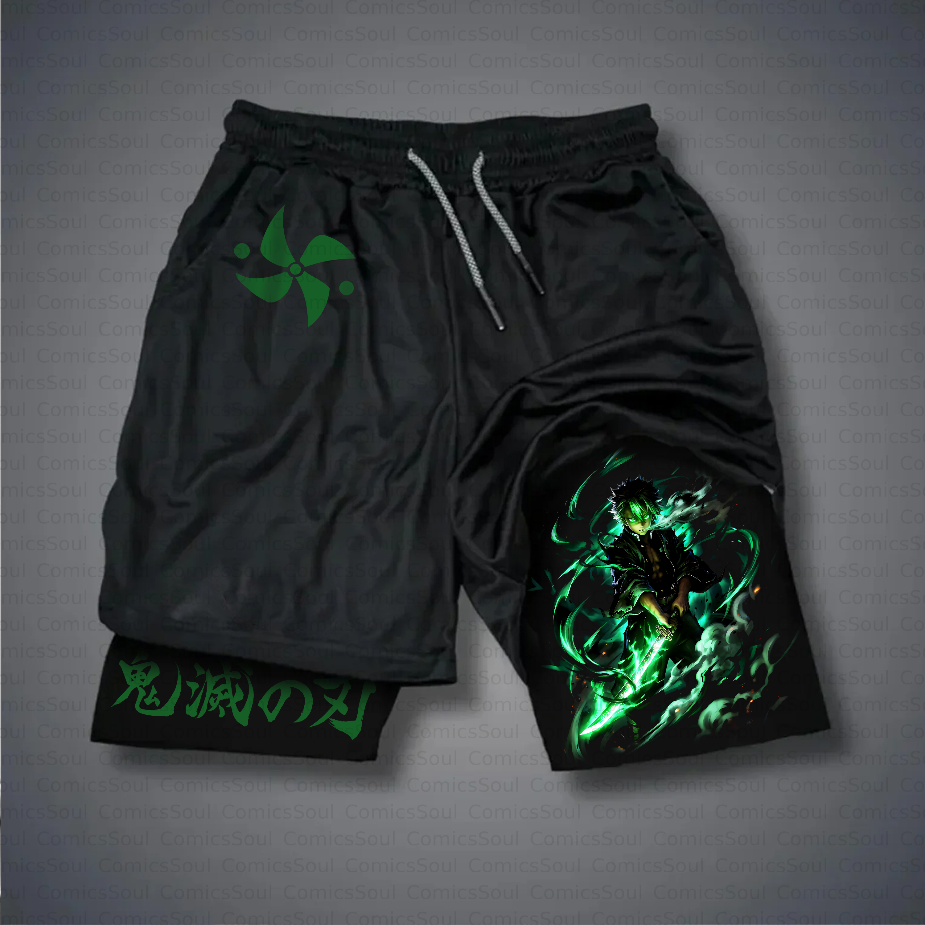 Unisex Casual Anime Style Shorts
