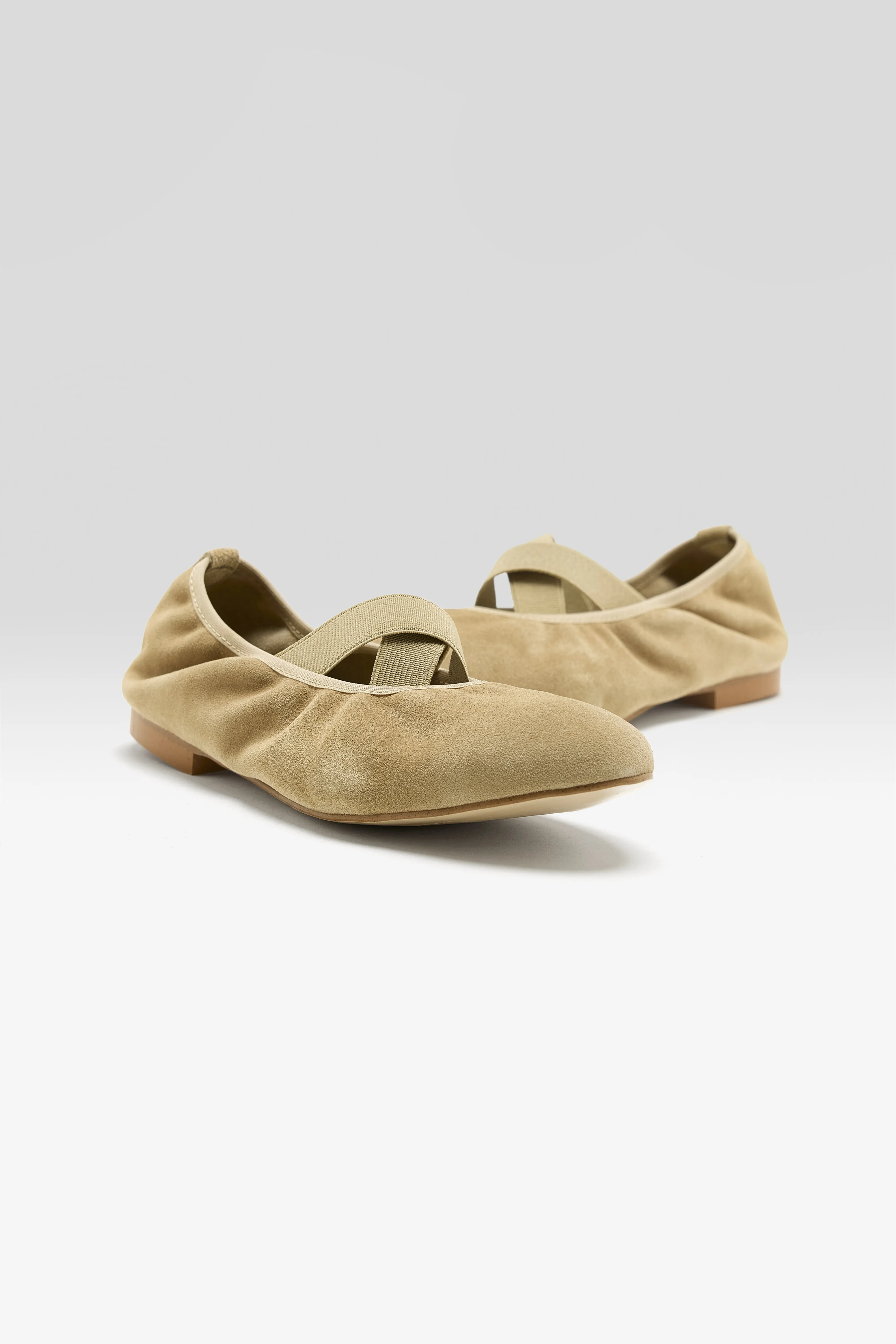 Bellerose Bettina Ballet Flats  (261 / W / BEIGE)