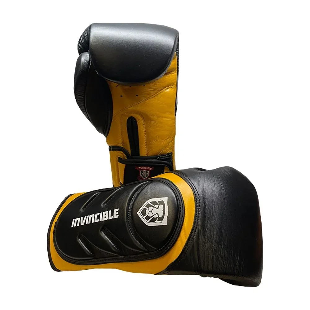 Invincible Fight Gear Leather Training Boxing Gloves - 12oz, 14oz - v2.0 - Image 2 Invincible Fight Gear Leather Training Boxing Gloves - 12oz, 14oz - v2.0 - Image 2