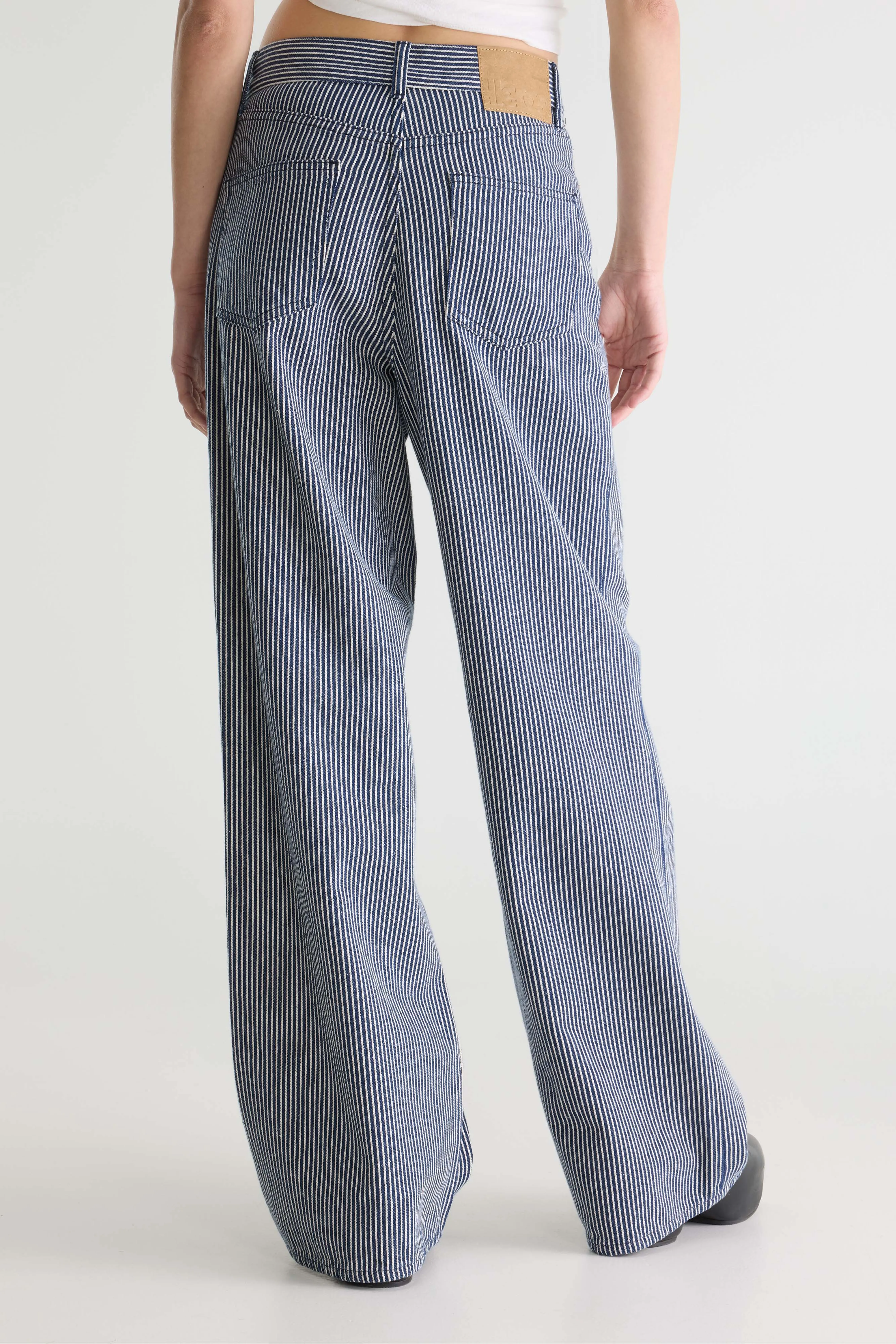 Bellerose Denim N. 64 - Wide vintage light-stone jeans (252 / W / LT STONE WASH)