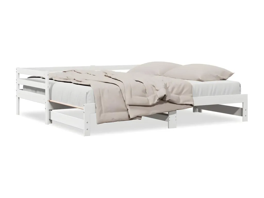 Sofá cama Andreuworldcasa maciza de Andreuworldcasa blanco 90x200 cm