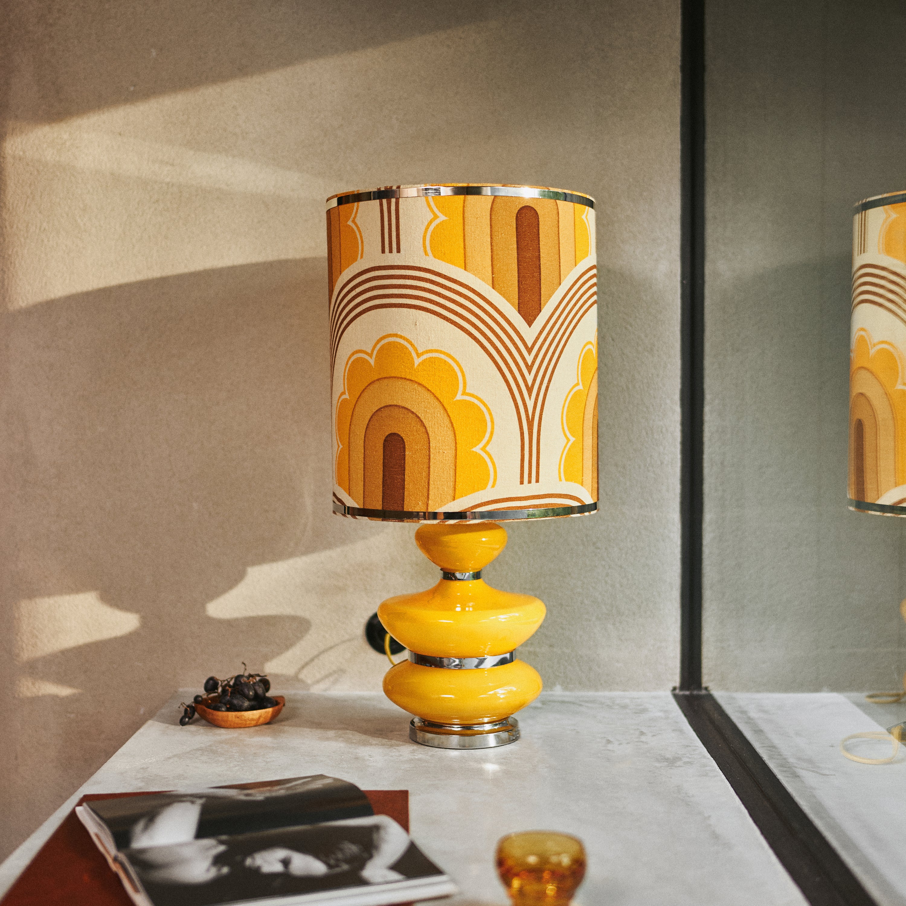 HKliving Bubble Lampenvoet - Honey