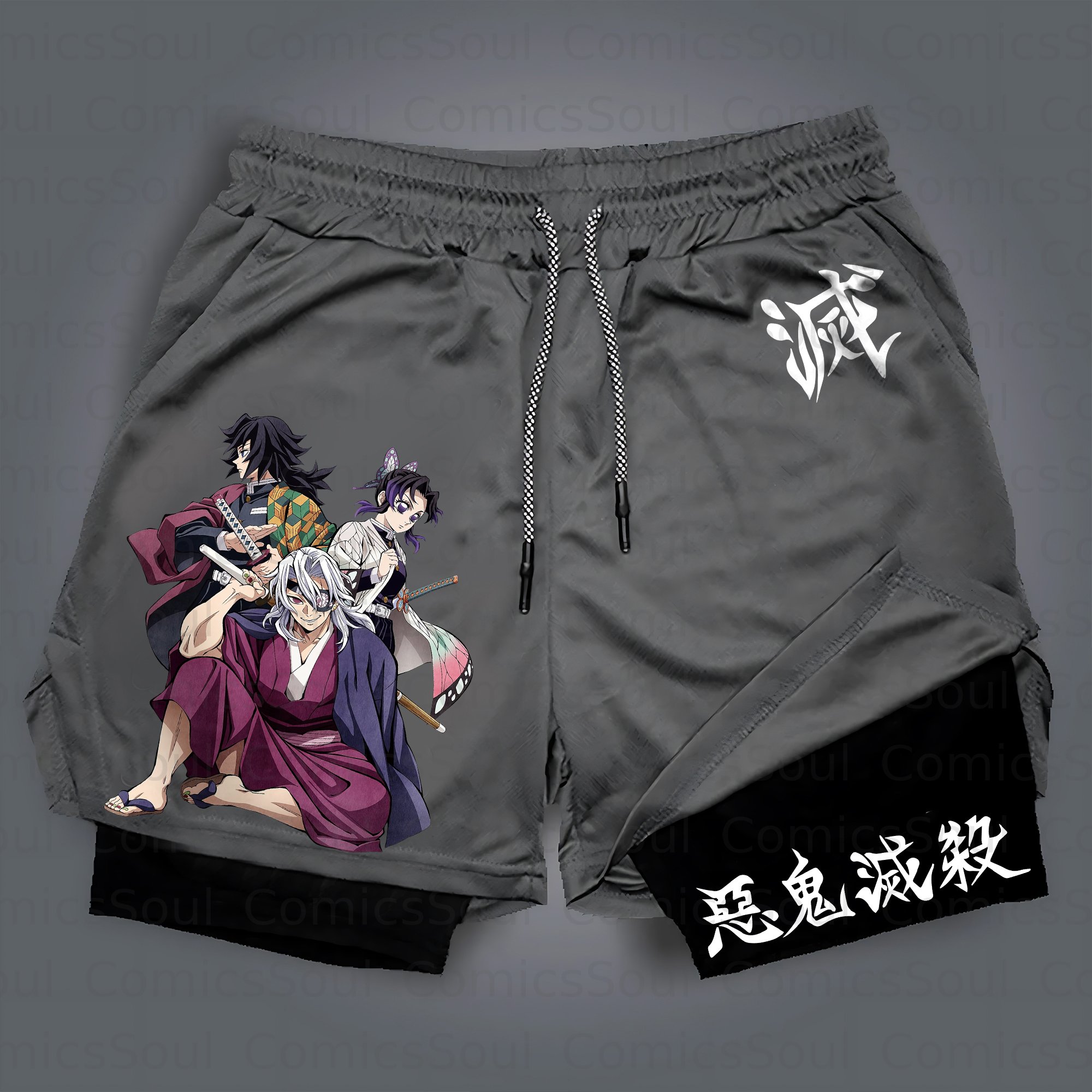 Unisex Casual Anime Streetwear Shorts