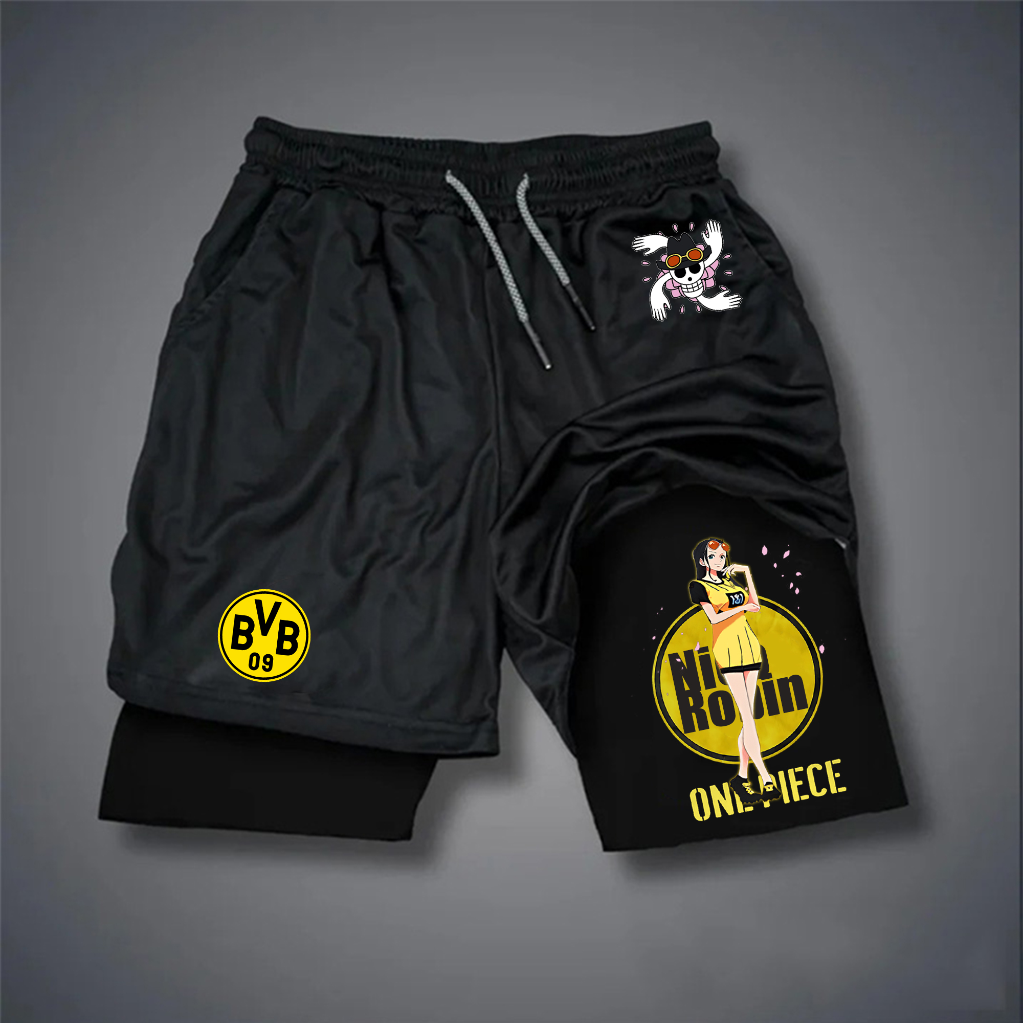 Unisex Vintage  Shorts | Borussia Dortmund x Comicssoul