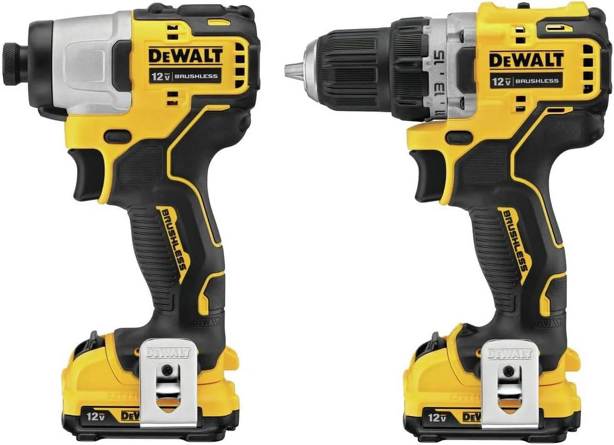 DEWALT XTREME 12V MAX Cordless Drill Combo Kit DCK221F2 - Image 2