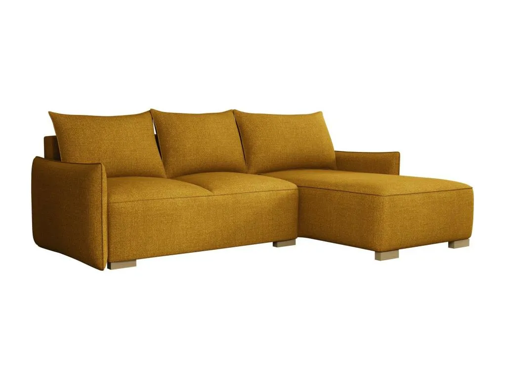Sofá rinconero Decoesp 226 Amarillo Función de descanso Caja de ropa de cama 240cm 47972LWBQ