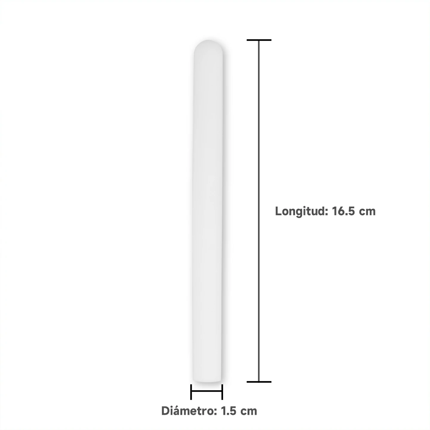 Dimensiones de 16.5 cm de largo de la barra de fibra polimérica absorbente marca Dr.YUU.