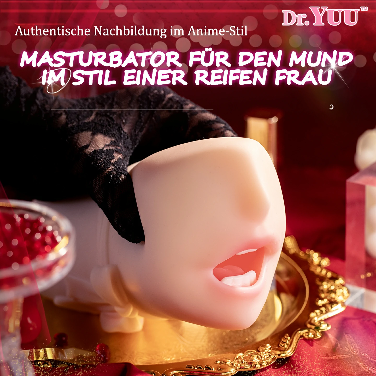 Dr.YUU Mundmasturbator 2.0 mit Graphen-Heizung und Deep-Throat Saugfunktion – Bild 4
