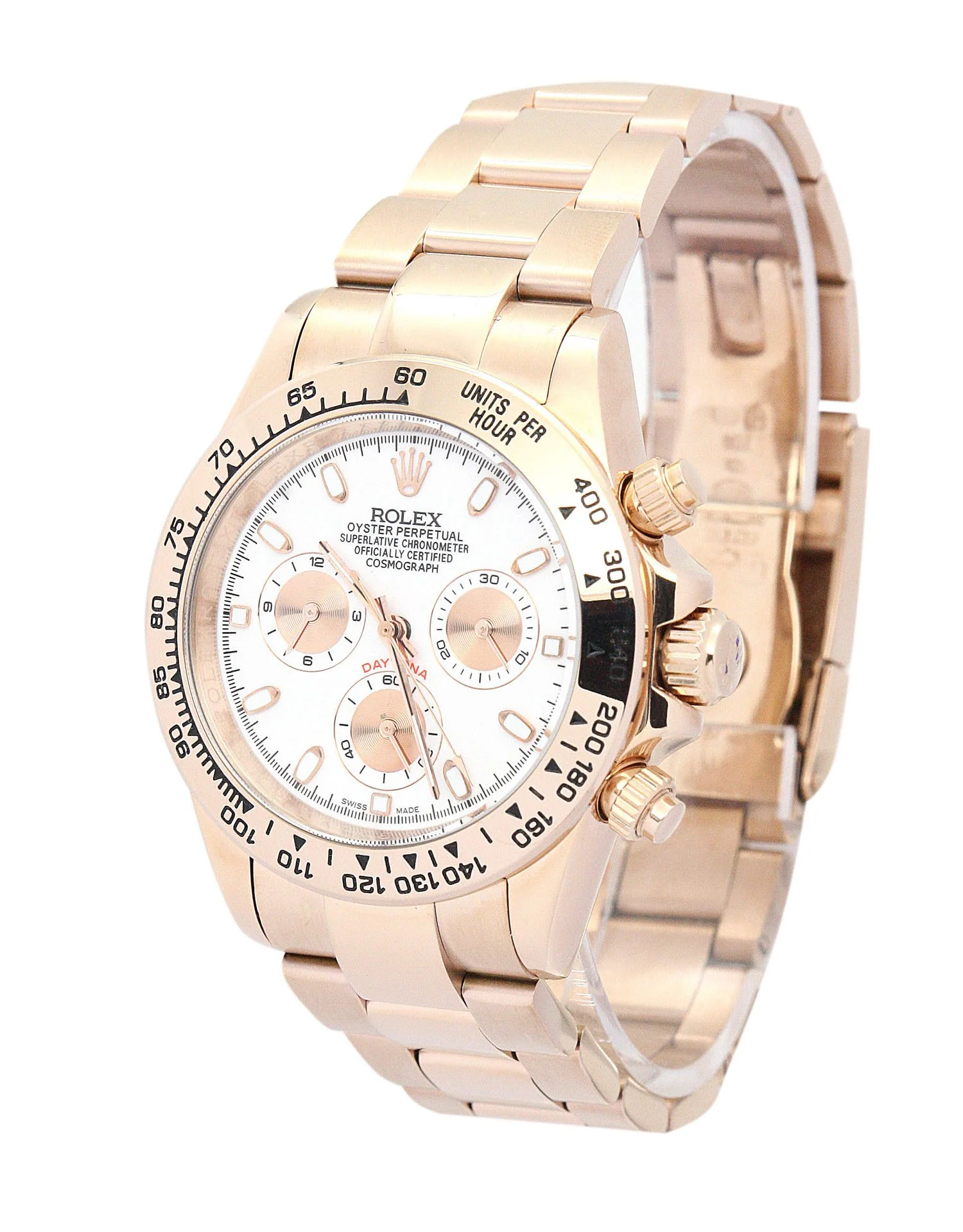 Rolex Daytona 40mm Ivory Dial 116505