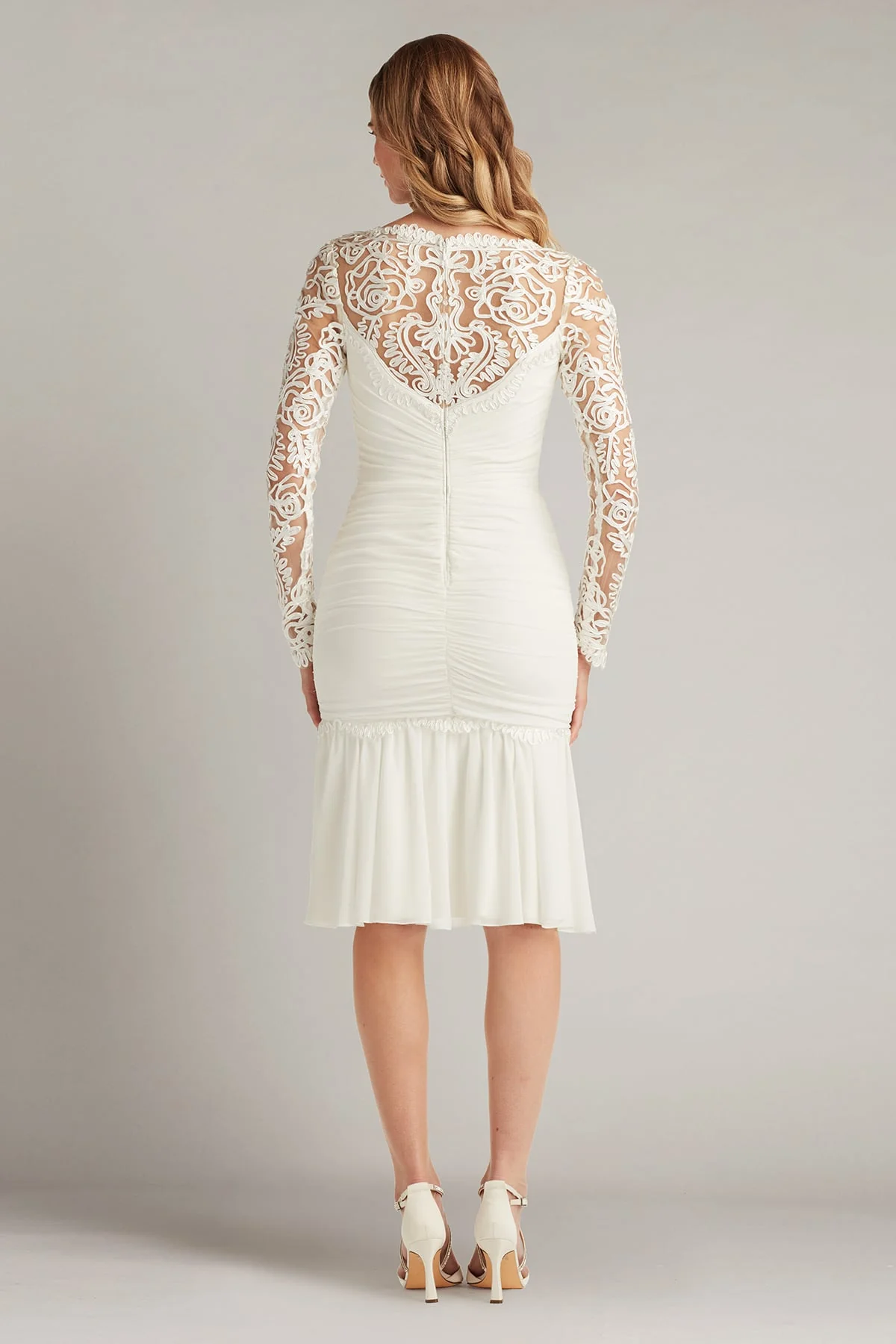 Novara Embroidered Skater Dress - Special Events Unlimited