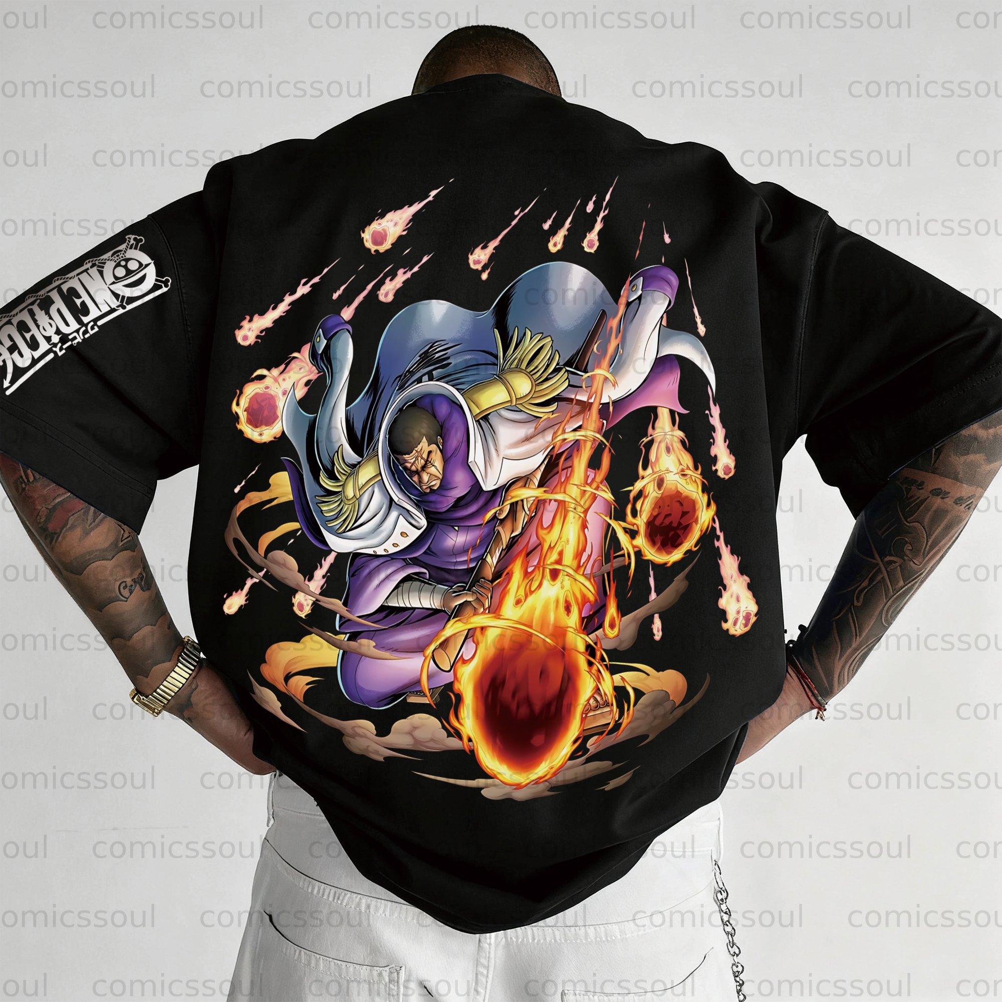 Unisex Anime Inspired Vintage T-Shirt