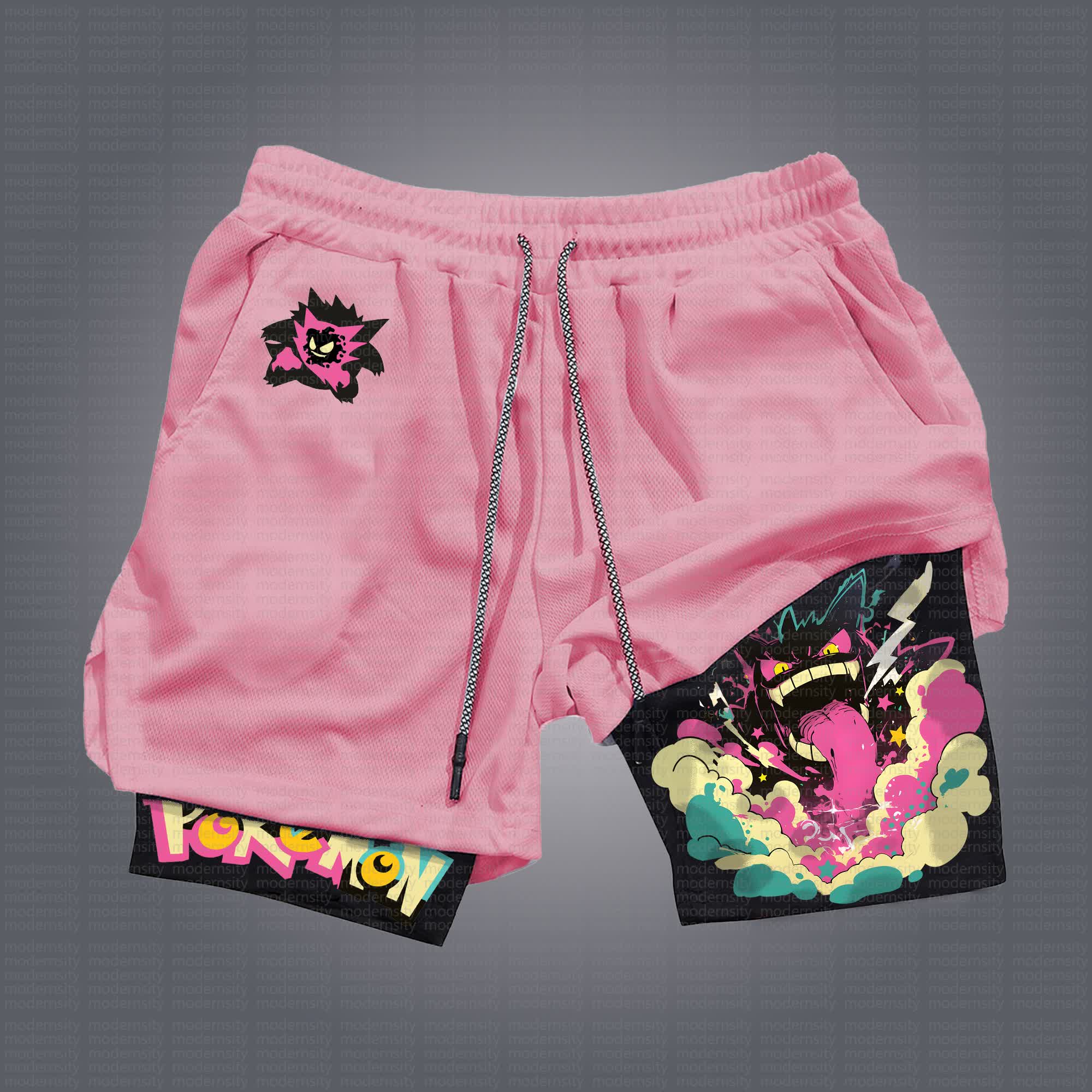 Unisex  “Comicssoul” Casual Anime Streetwear Shorts