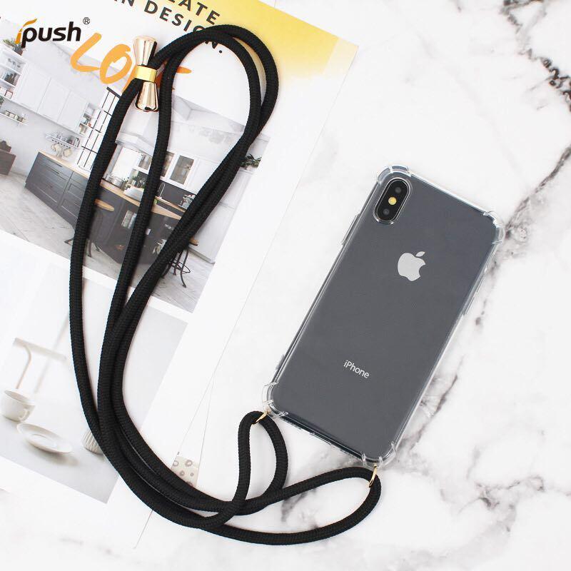 Necklace Rope Anti-Fall Case For iPhone 6 6S 7 8 X XS MAX XR