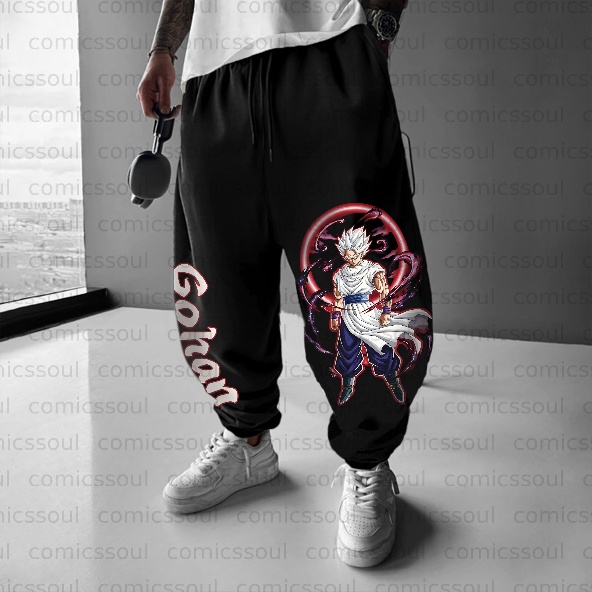 Unisex Anime Inspired Vintage Pants