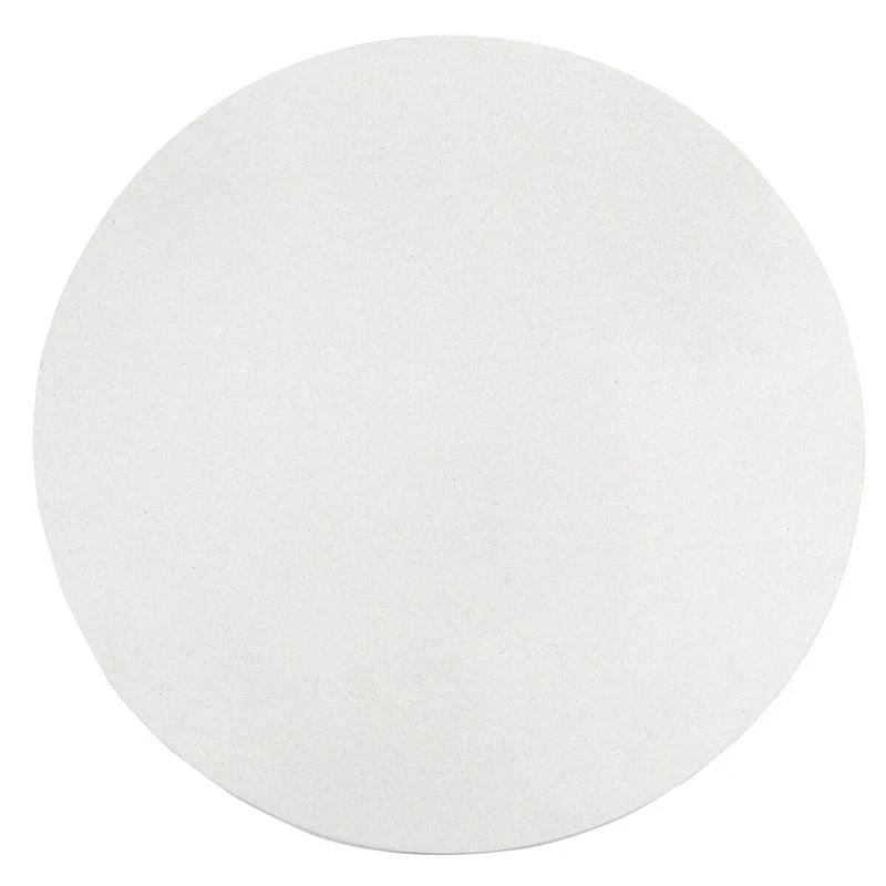 SAFAVIEH Berenice Round Coffee Table - Paper Mache - Dimensions: 31.6" W x 31.6" L x 17.8" H