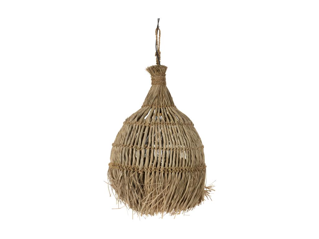 Lámpara colgante Titi de ratán natural Alt. 104 cm