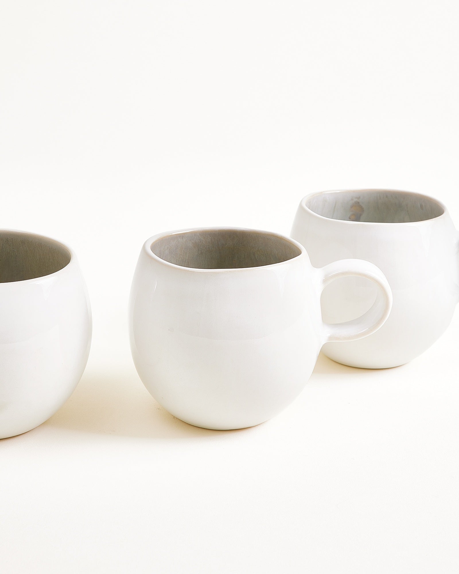 Areia Tasse klein grau 4er-Set