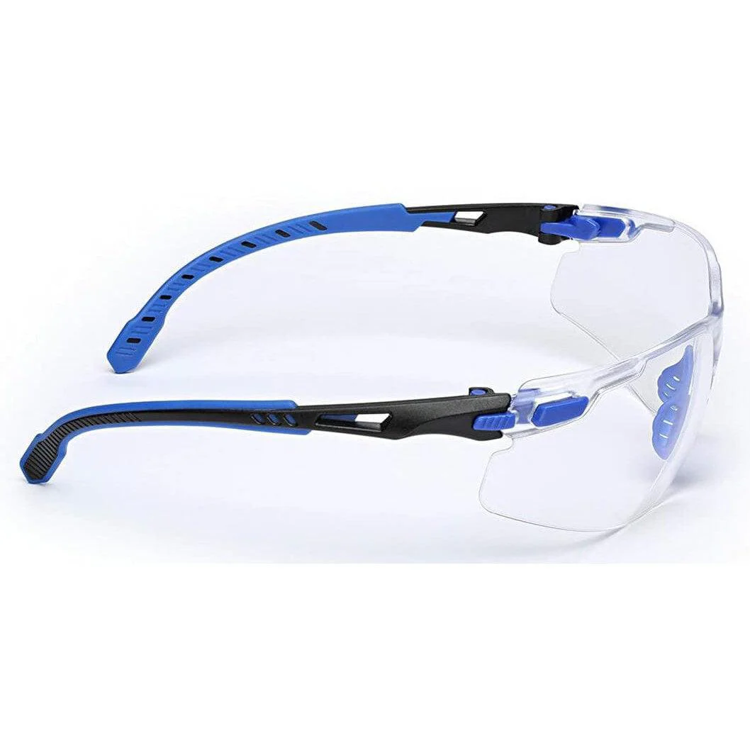 3M Solus Safety Glasses Blue with Foam Kit and Clear Anti-Fog Lens - KTF Painting Interior Exterior