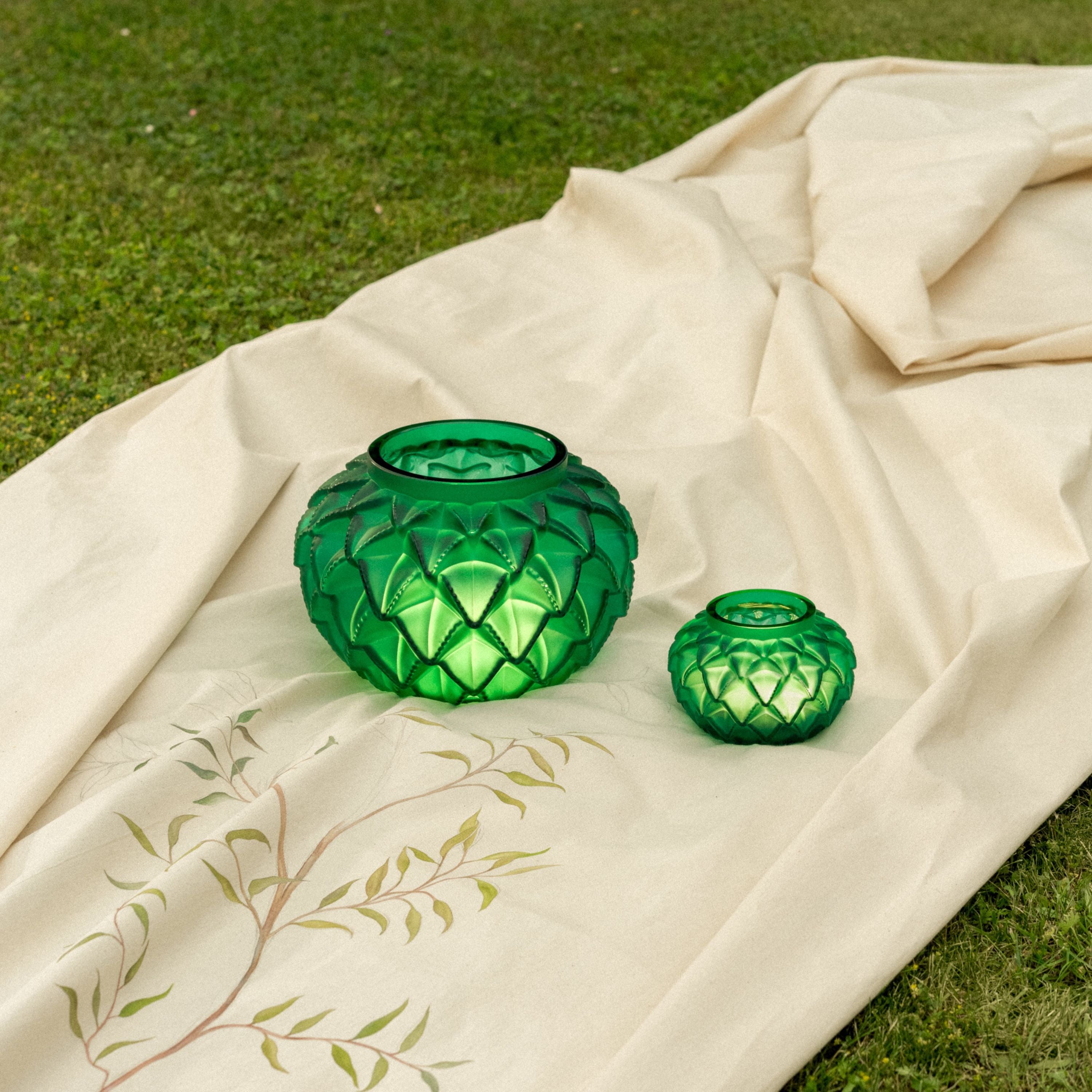 VASE LANGUEDOC GRAND MODÈLE - CRISTAL VERT