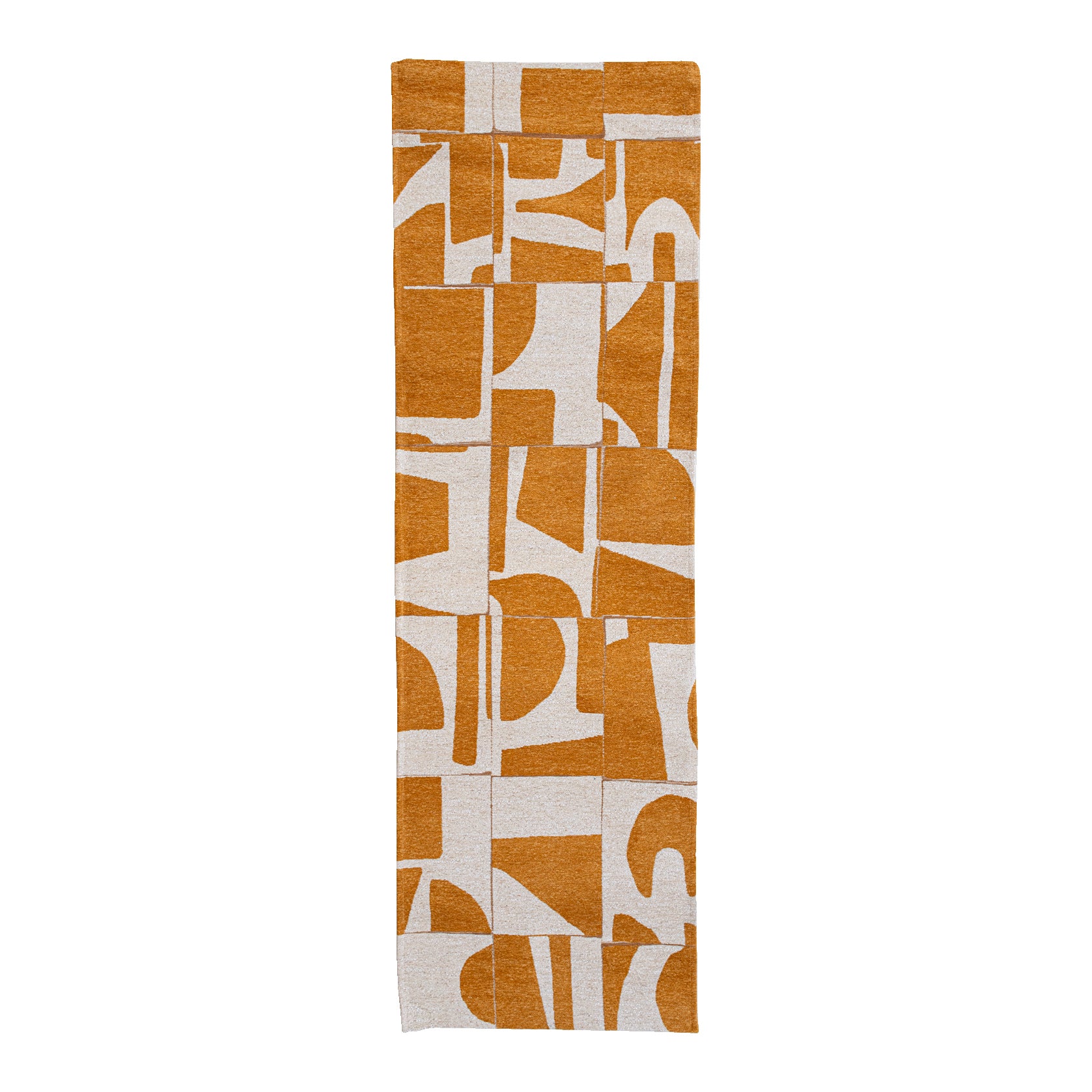 Louis de Poortere Craft Papercut Runner 80 x 250 cm - Curry