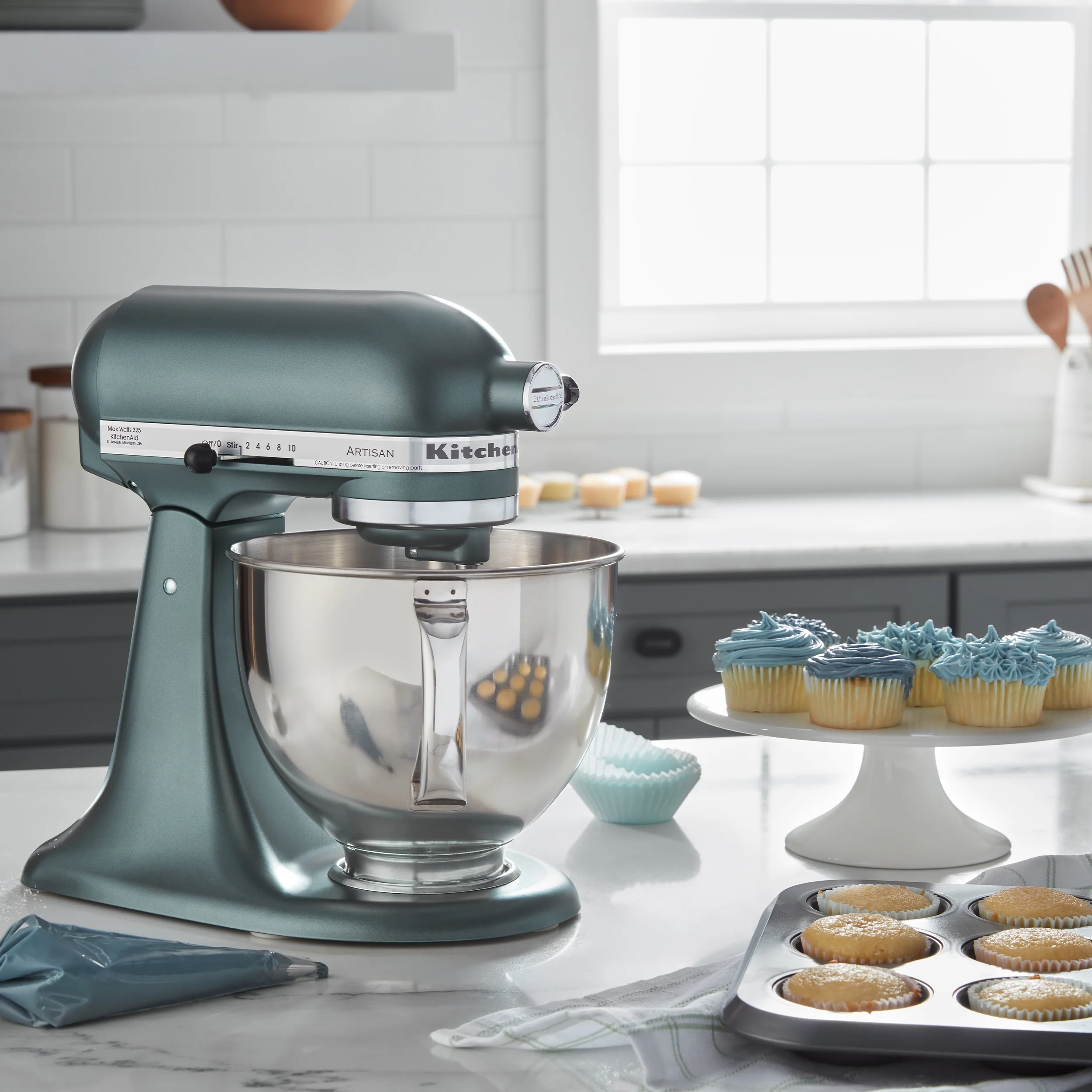 KitchenAid Artisan Series 5-Quart Tilt-Head Stand Mixer, Wildflower, KSM156CXWF - Image 36