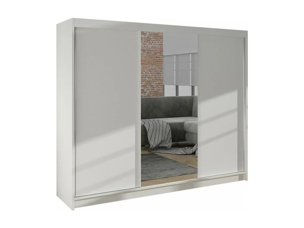 Armario Decounico 159 Blanco 215x200x58cm Puertas de armario - Correderas