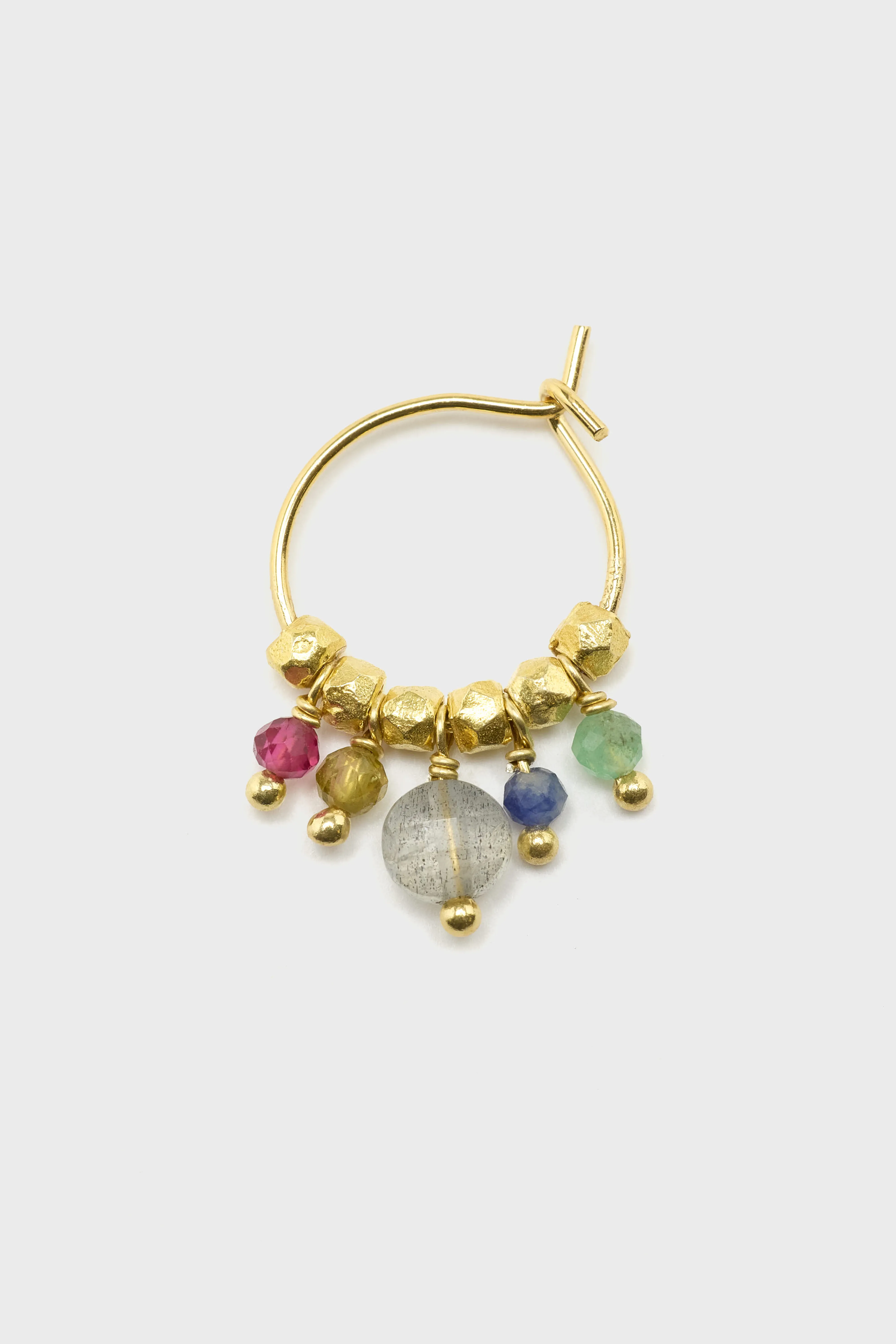 Bellerose Ginevrine Hoop Earrings  (261 / W / MULTICOLOR)