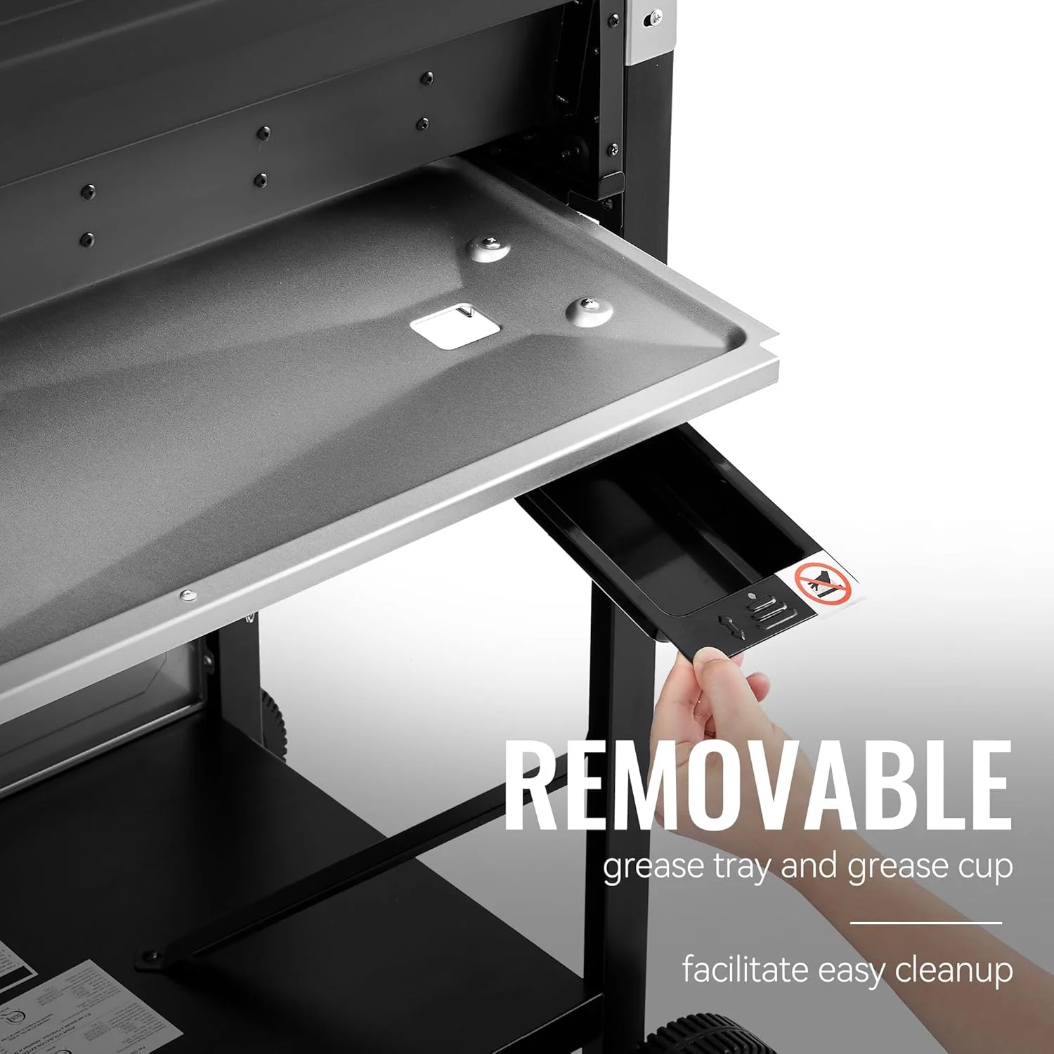 Royal Gourmet GA5401T 5-Burner BBQ Liquid Propane Gas Grill Stainless Steel 61000 BTU Output