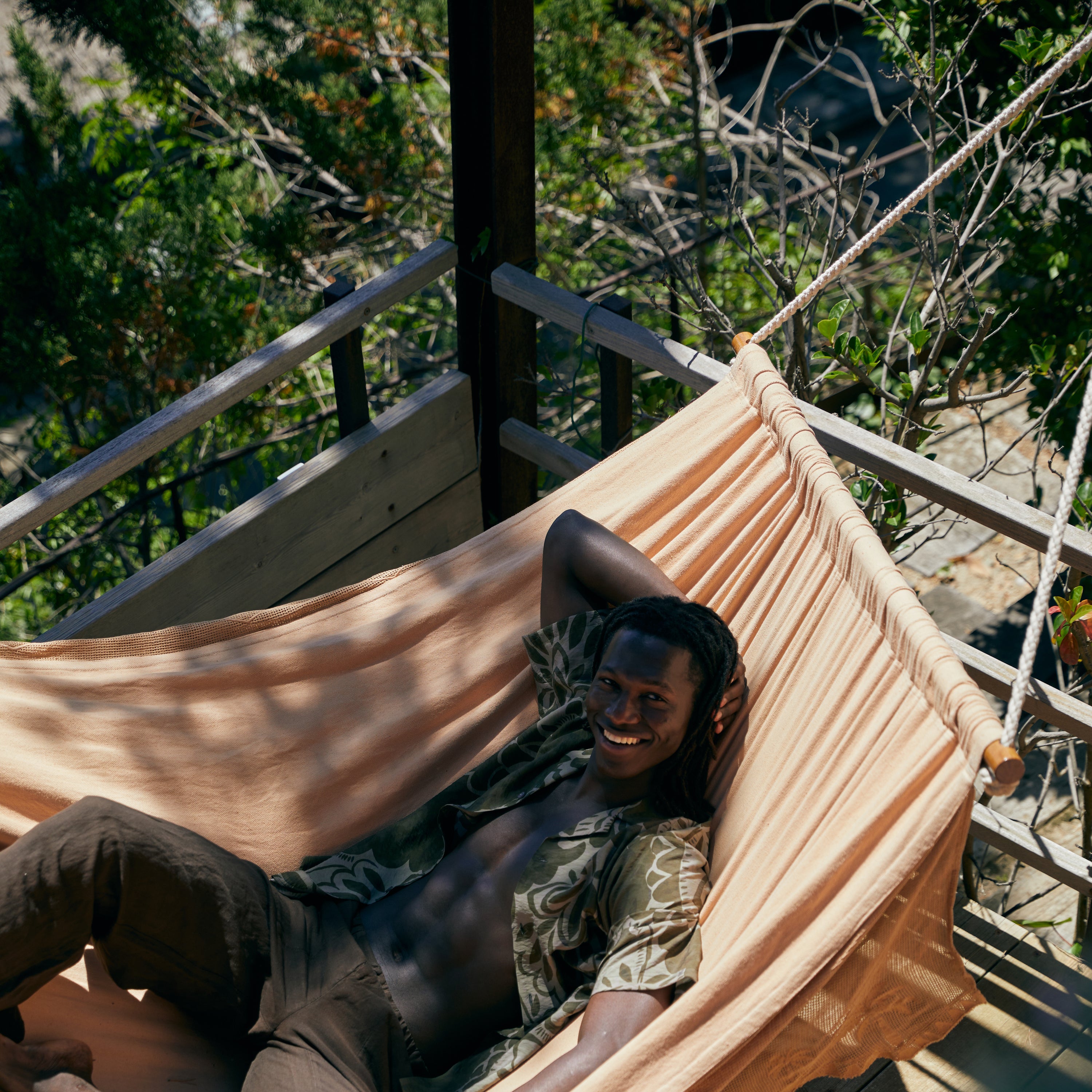 HKliving Palms Hangmat - Perzik