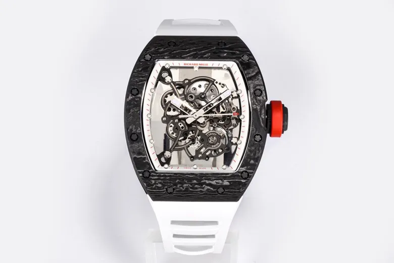Richard Mille RM055 Black Carbon Fiber Watch