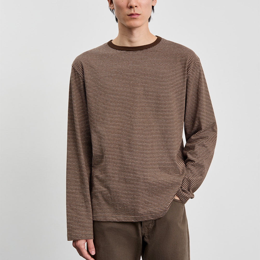 Another Aspect - T-shirt 3.0 - Marron Stripe
