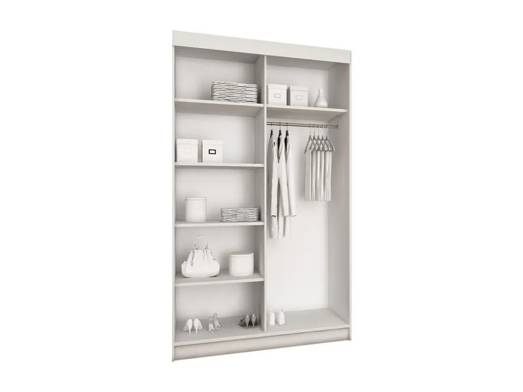 Armario Lluesmahome 103 Blanco 200x100x62cm Puertas de armario - Correderas NFSC81579