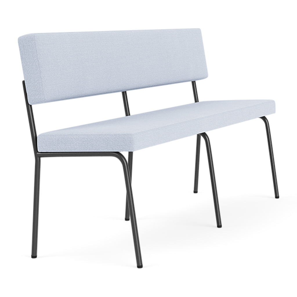 FÉST Monday 2-zits Eetkamerbank - Vidar - Ice / Black