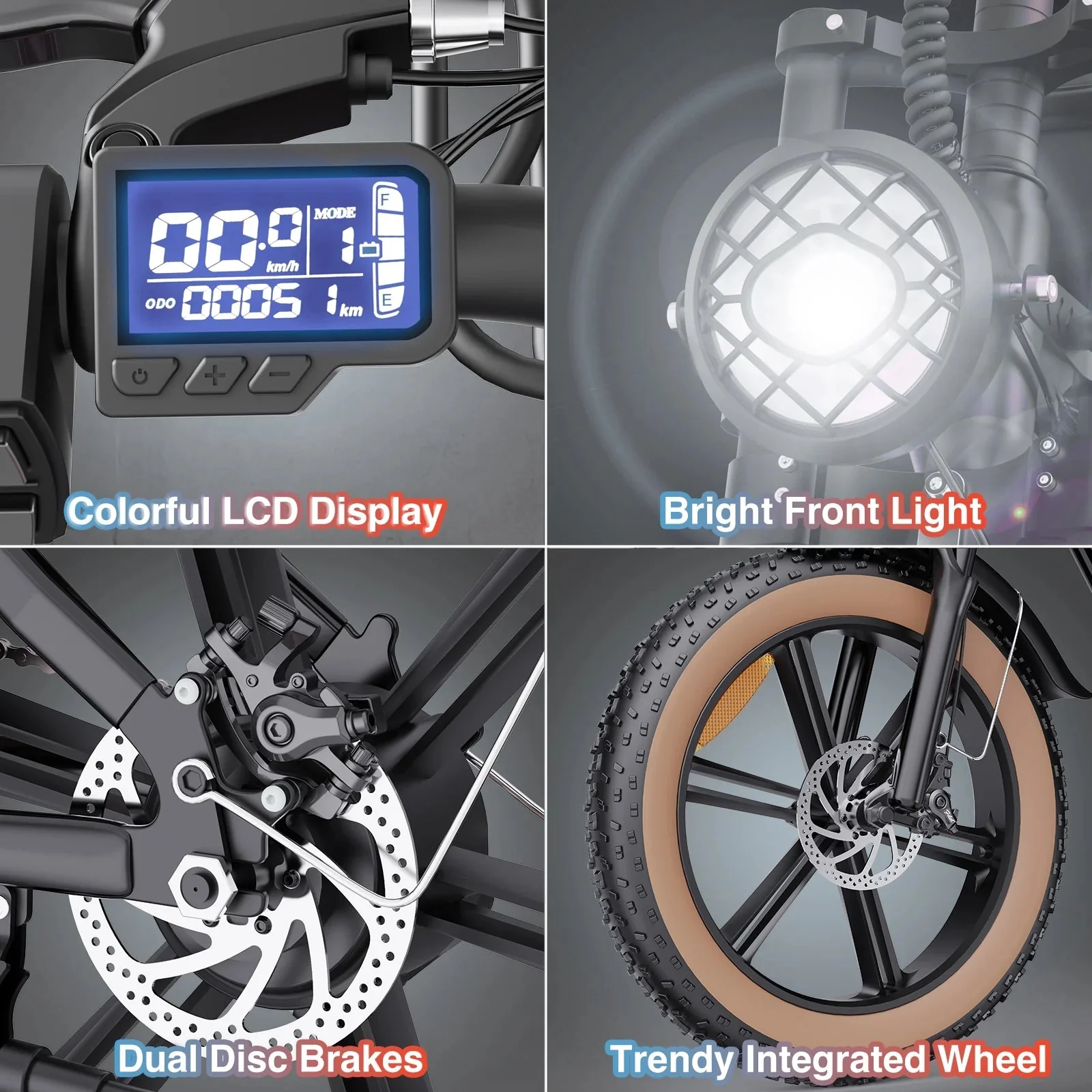 1500W Electric Mountain Bike 48V 20Ah, 20 inch Fat Tires, Shimano 7-Speed, Full Suspension - q20-1500w - Image 32 1500W Electric Mountain Bike 48V 20Ah, 20 inch Fat Tires, Shimano 7-Speed, Full Suspension - q20-1500w - Image 32