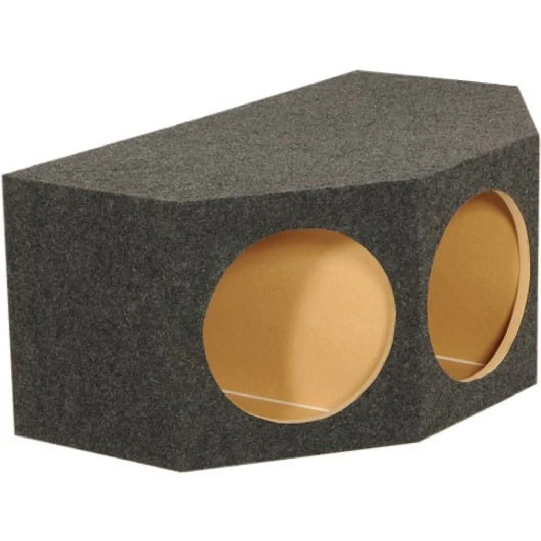 QPower BASS12 3 Hole 12" Sealed Car Subwoofer Enclosure Box | 35 x 20.25 x 15 - image 4