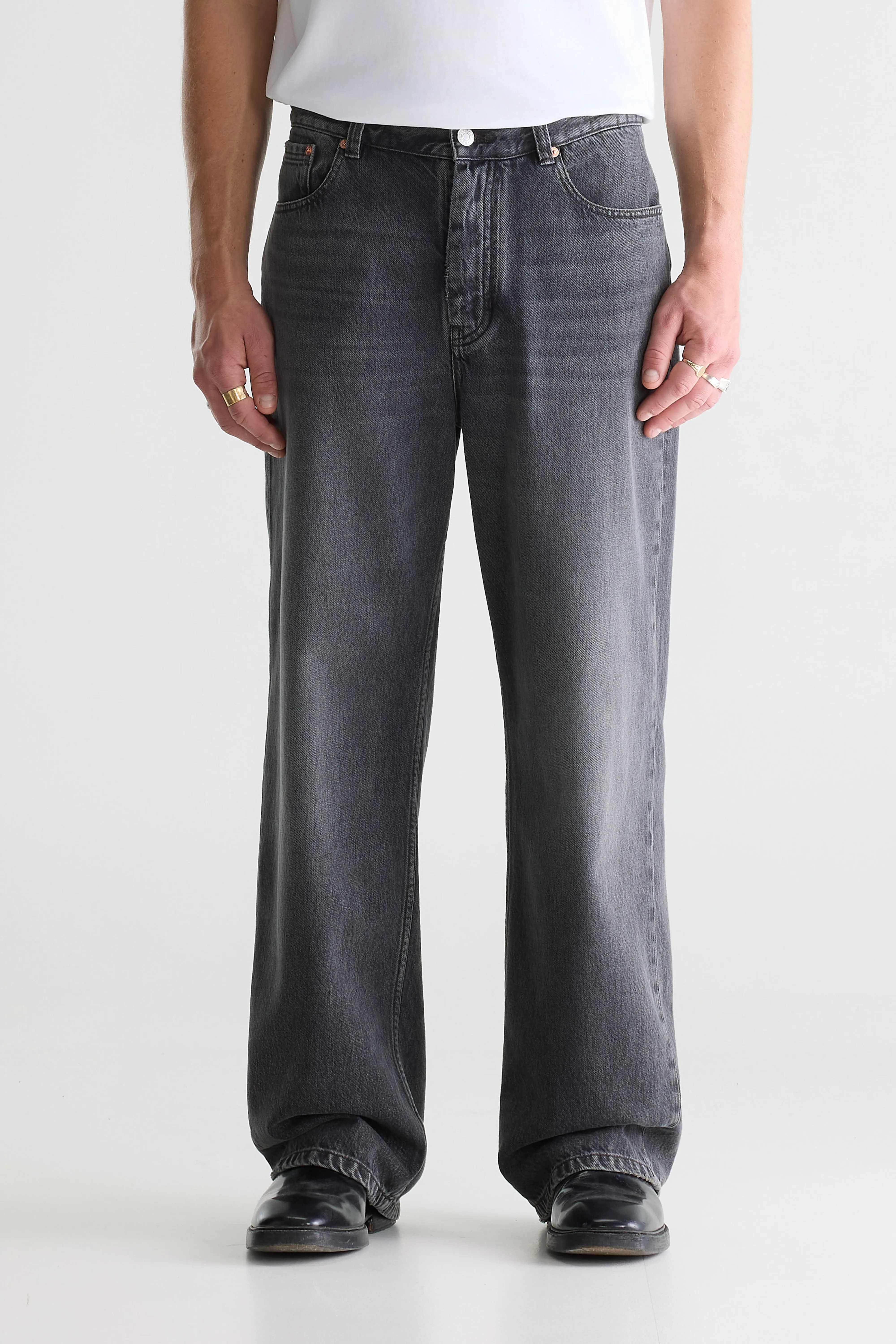Bellerose Denim N. 05 - wide jeans (261 / M / BLACK STONE)