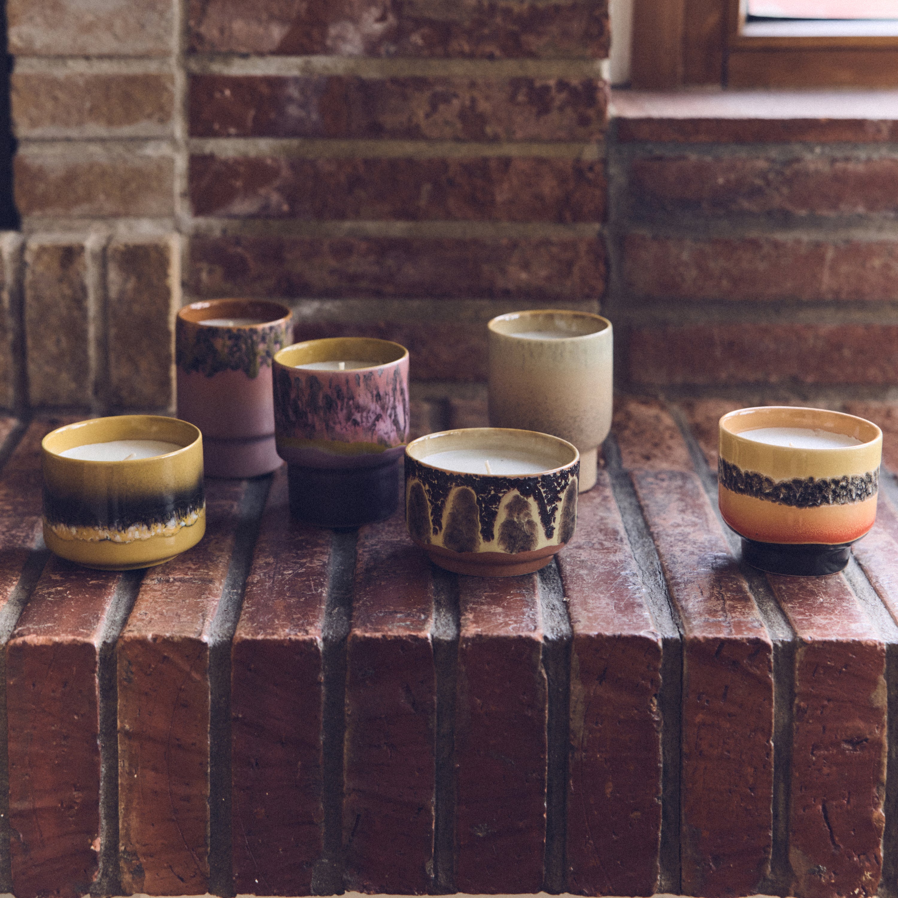 HKliving 70's Ceramics Geurkaars Small - Cape Town
