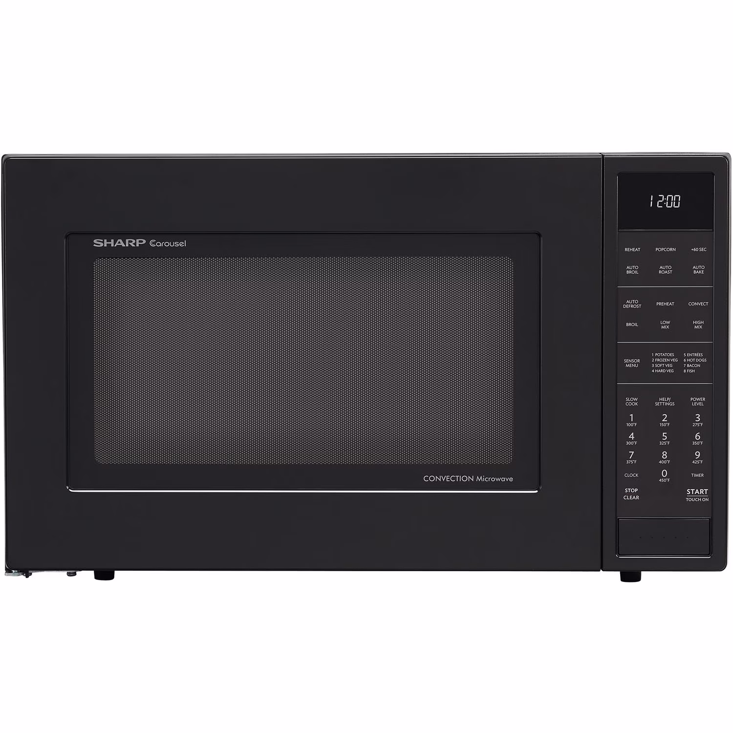 Sharp 1.5 Cu. Ft. 900W Convection Microwave Oven, Stainless Steel