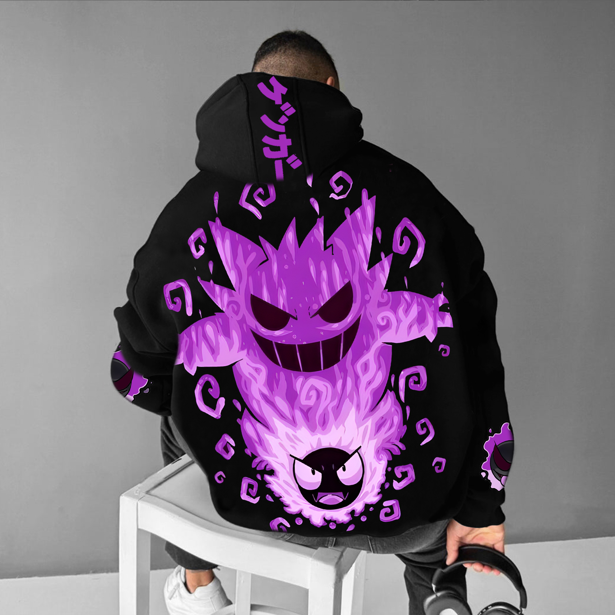Unisex Anime Graphic Streetwear Vintage Plush Hoodie