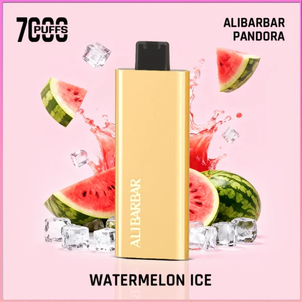 Banana Buzz & Alibarbar Pandora 7000 Puffs Disposable Vape
